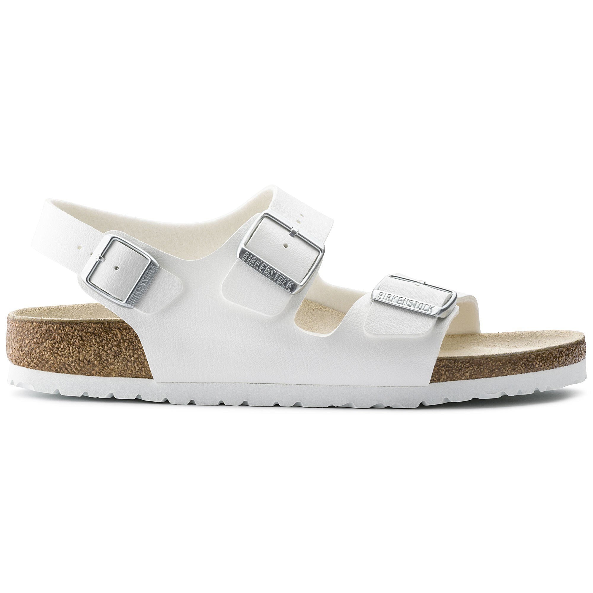 期間限定特別価格 ＜BIRKENSTOCK＞アローズ MILANO サンダル WHITE