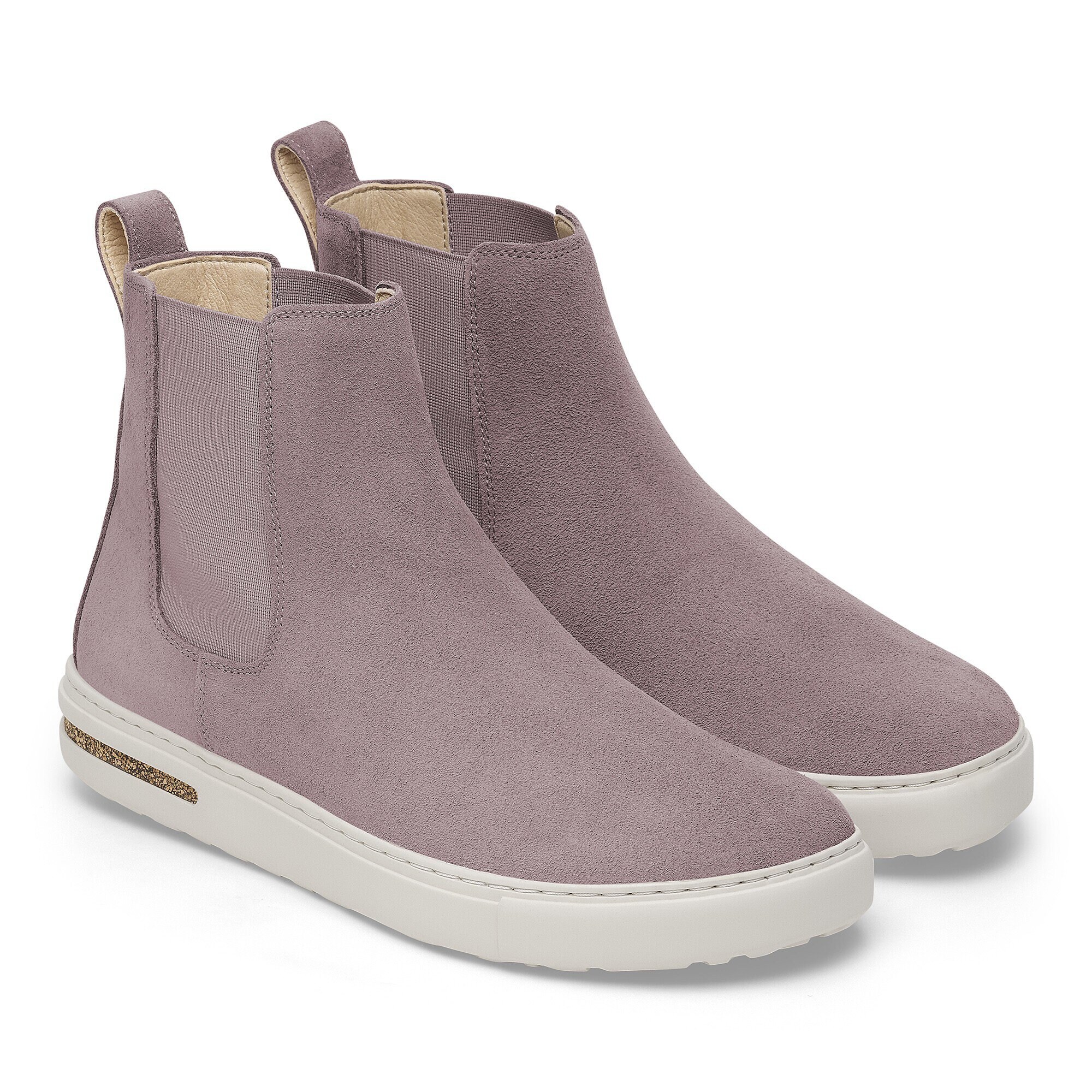 Bend Chelsea Suede Leather Faded Purple | BIRKENSTOCK