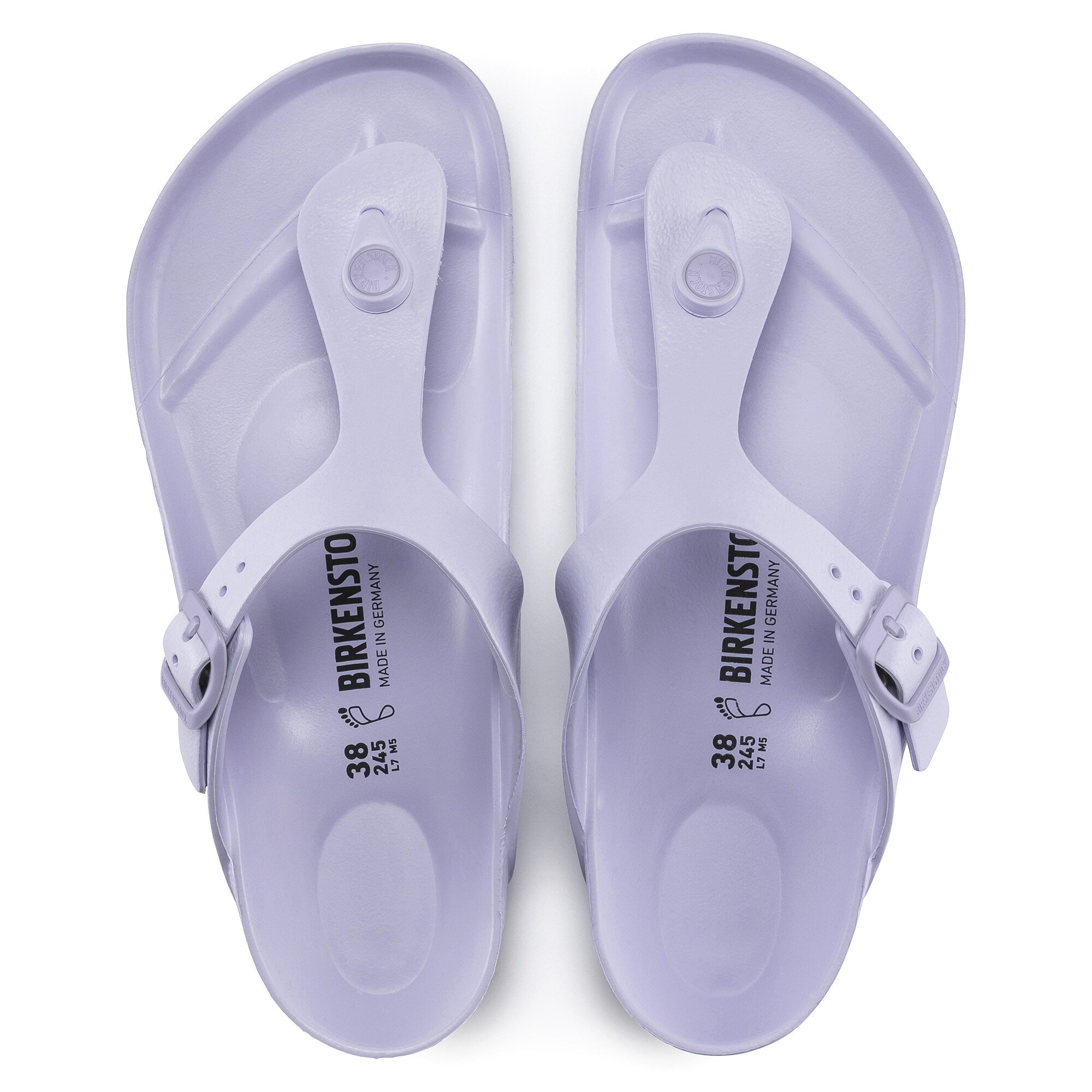 birkenstock gizeh purple