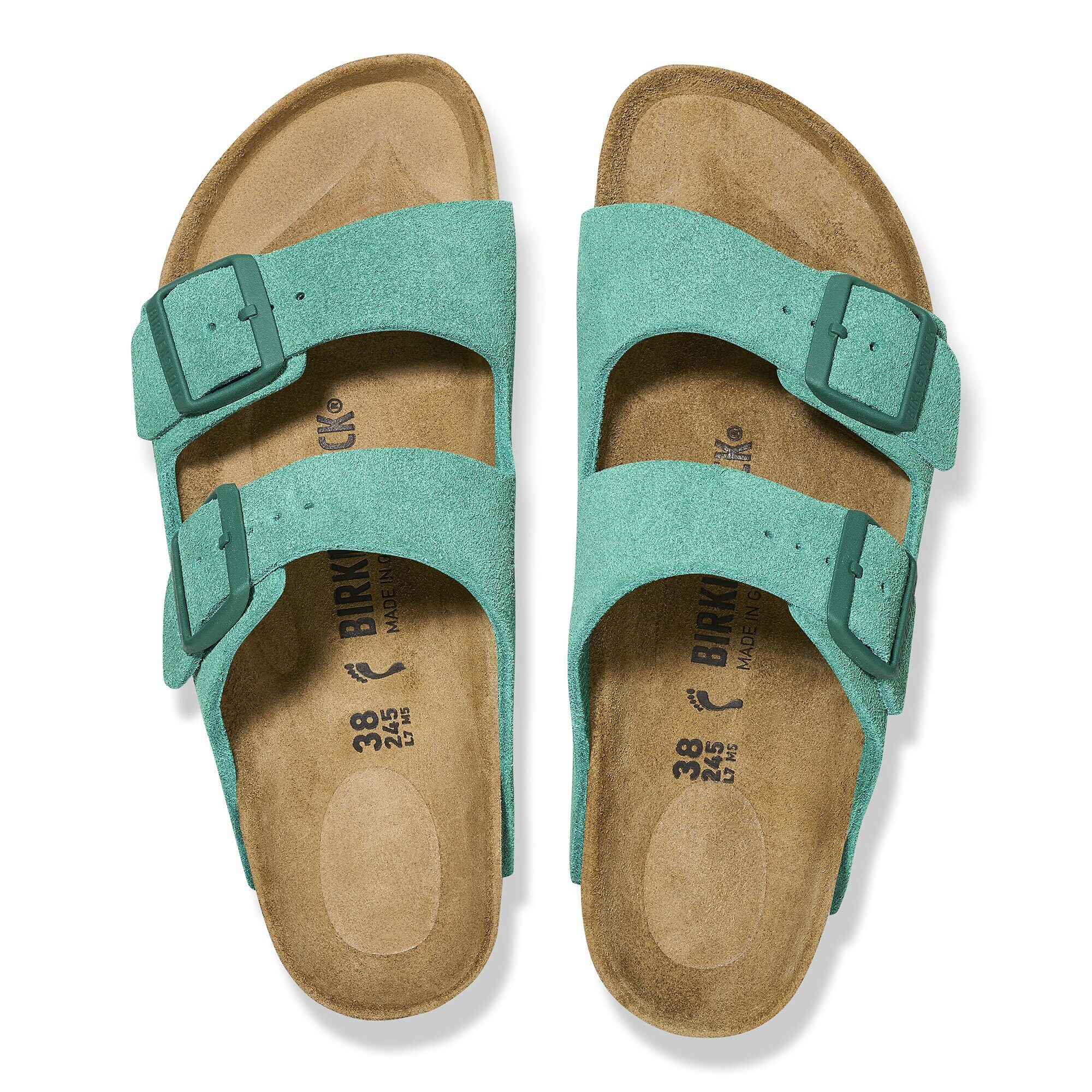 BIRKENSTOCK Women's Arizona VL Narrow Green 1026201