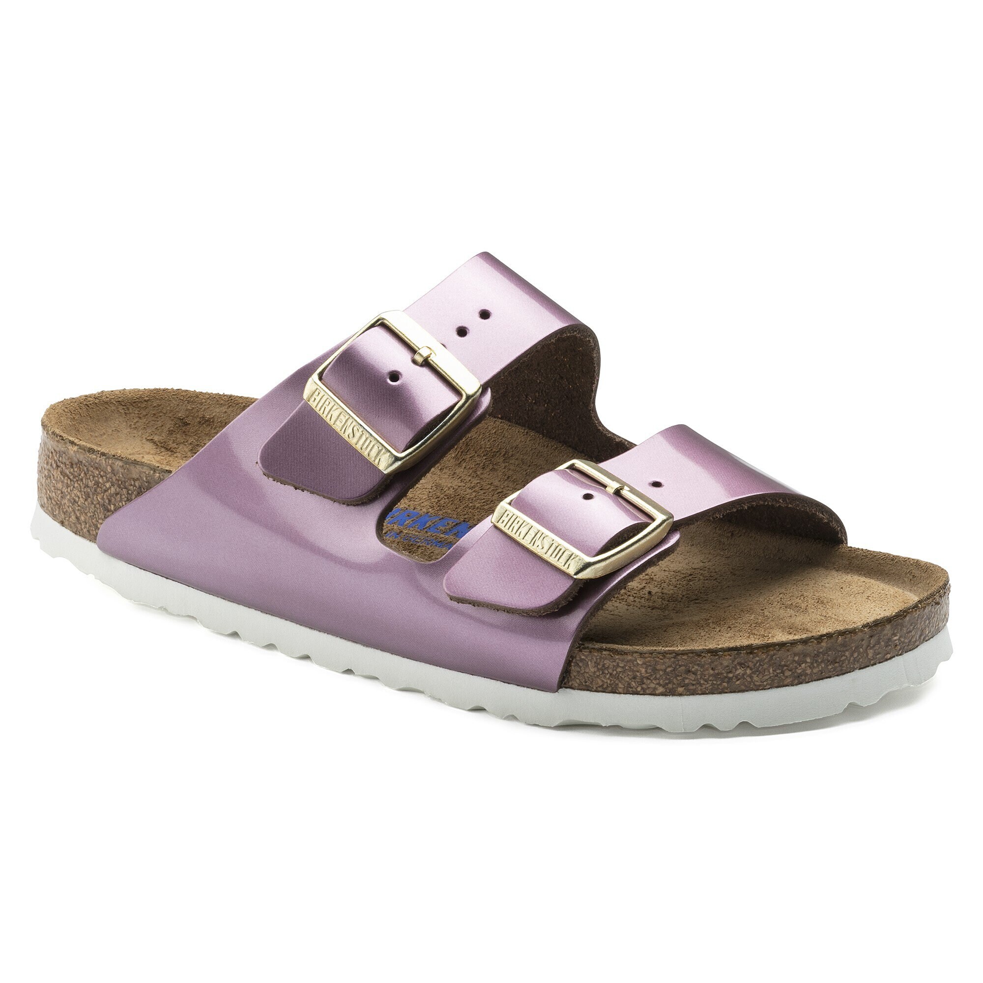 birkenstock arizona soft footbed pink