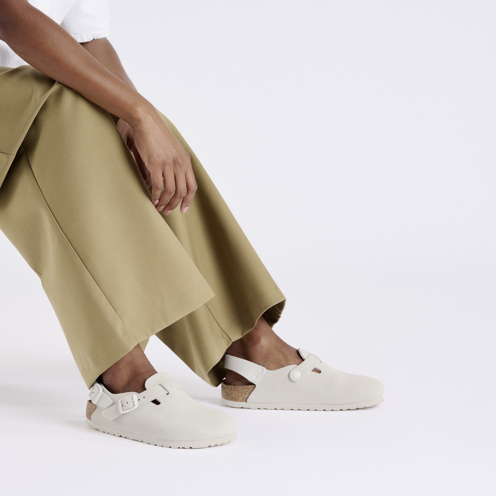 Tokio Suede Leather Antique White | BIRKENSTOCK