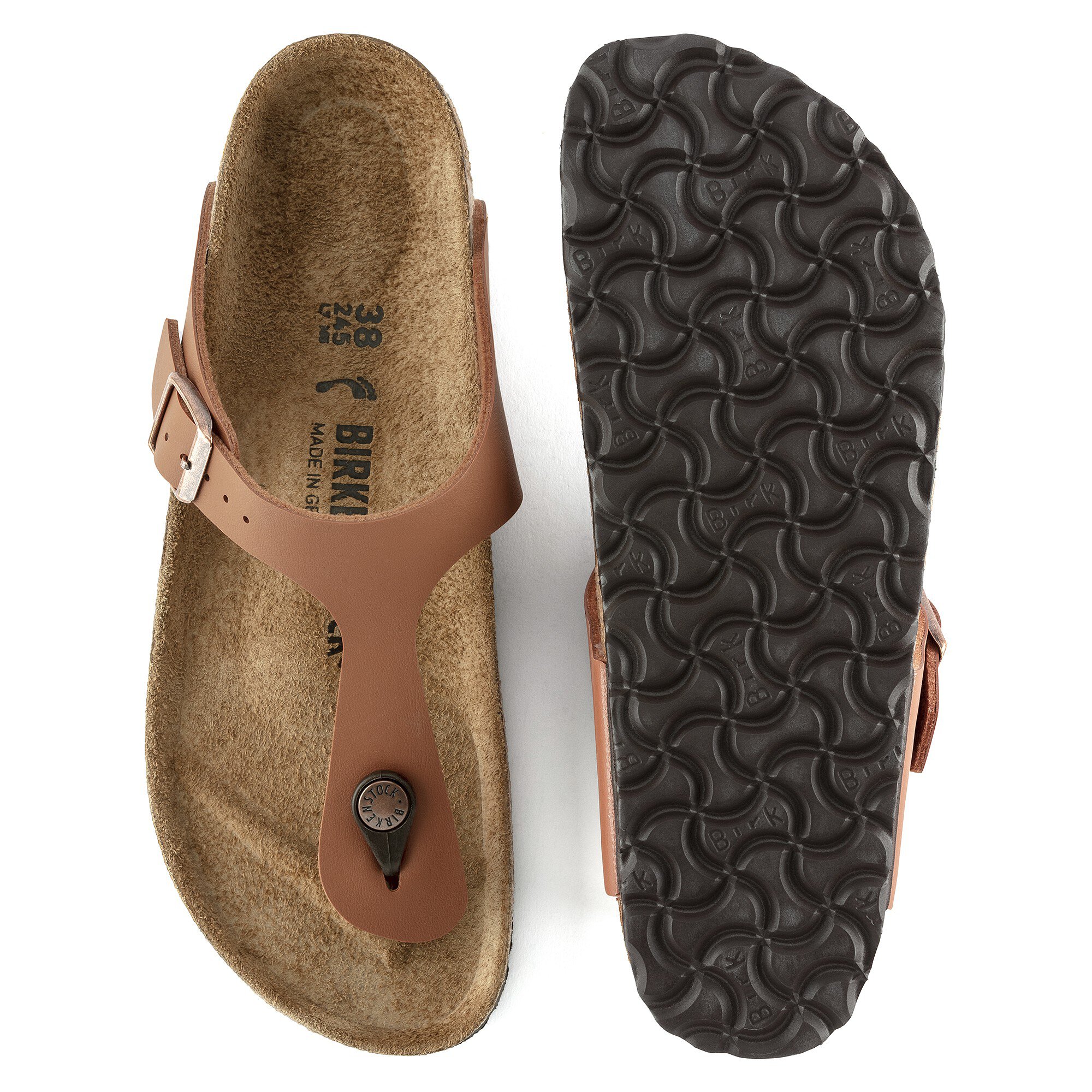 Birkenstock gizeh store antique brown