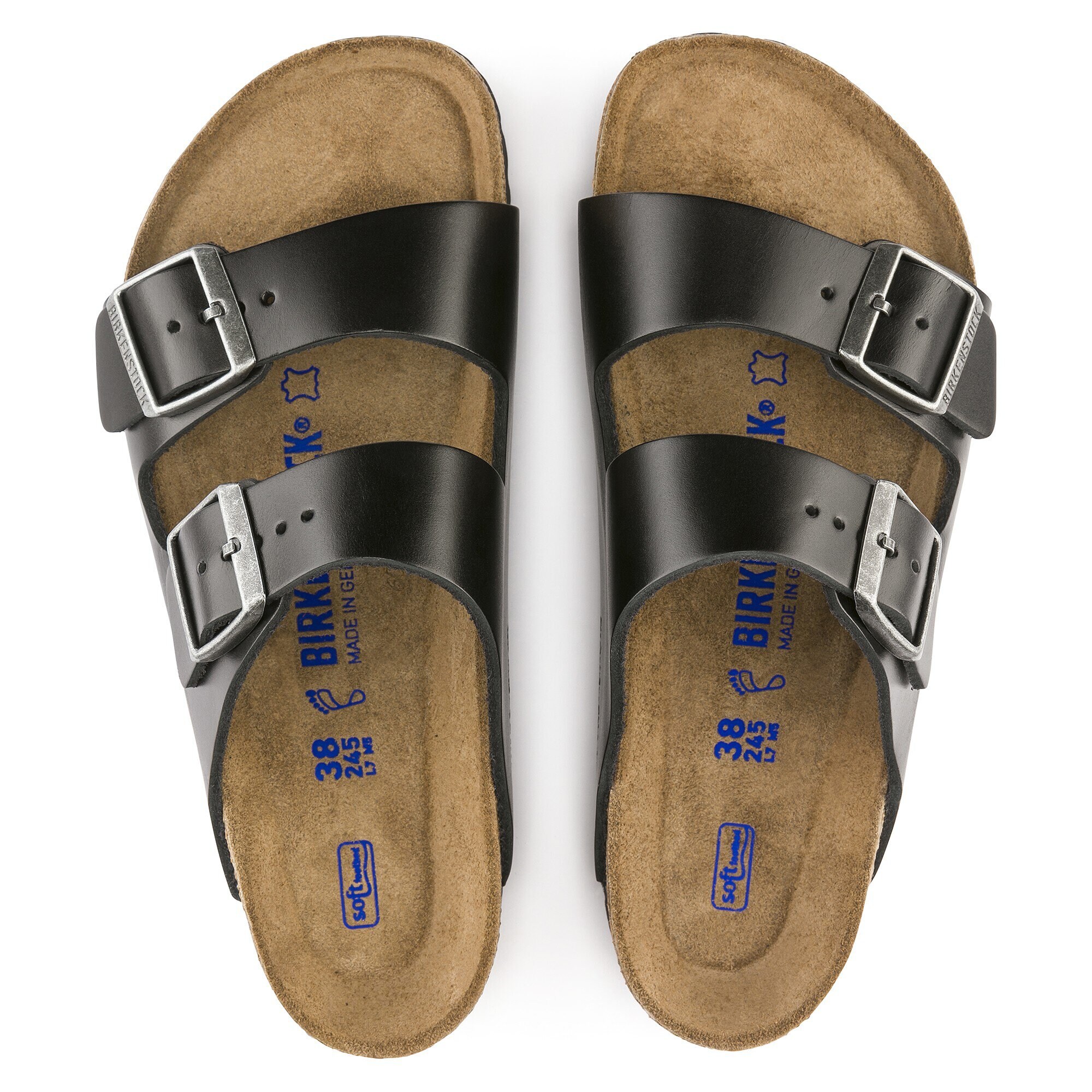 birkenstock arizona amalfi black