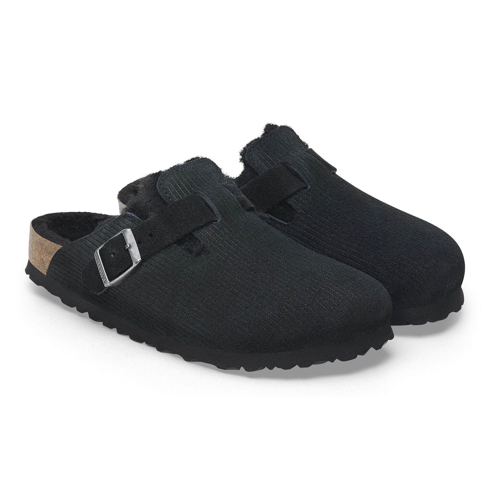 Boston Teddy Shearling Suede Leather-Shearling Corduroy