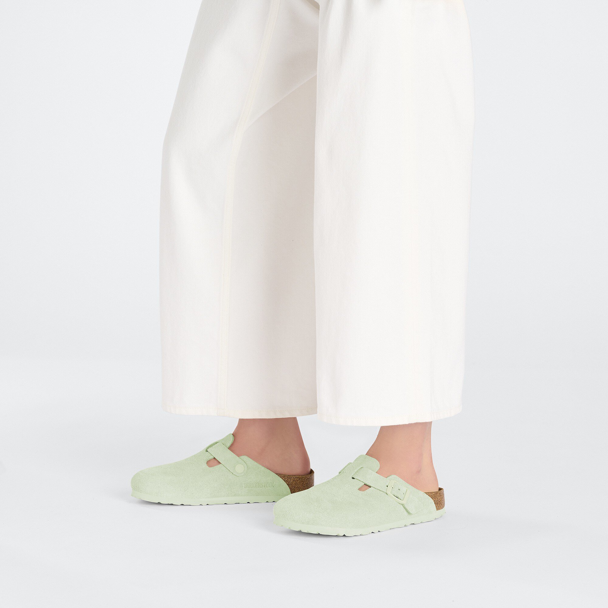 Boston Chunky Suede Leather Berry Crush | BIRKENSTOCK