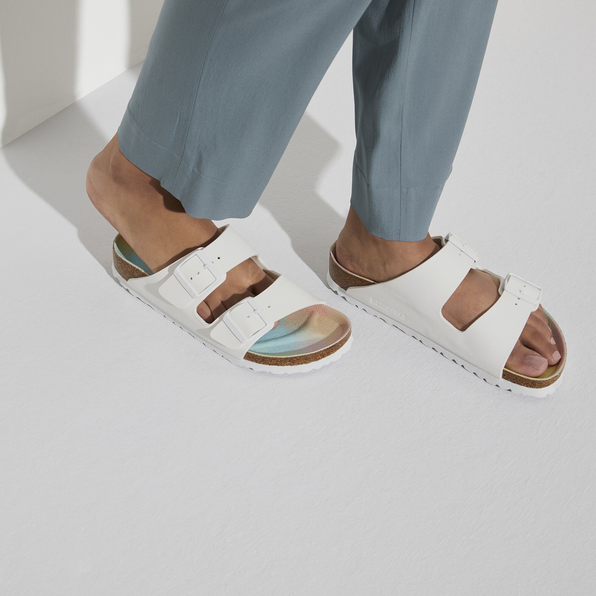Vegan white sales birkenstocks