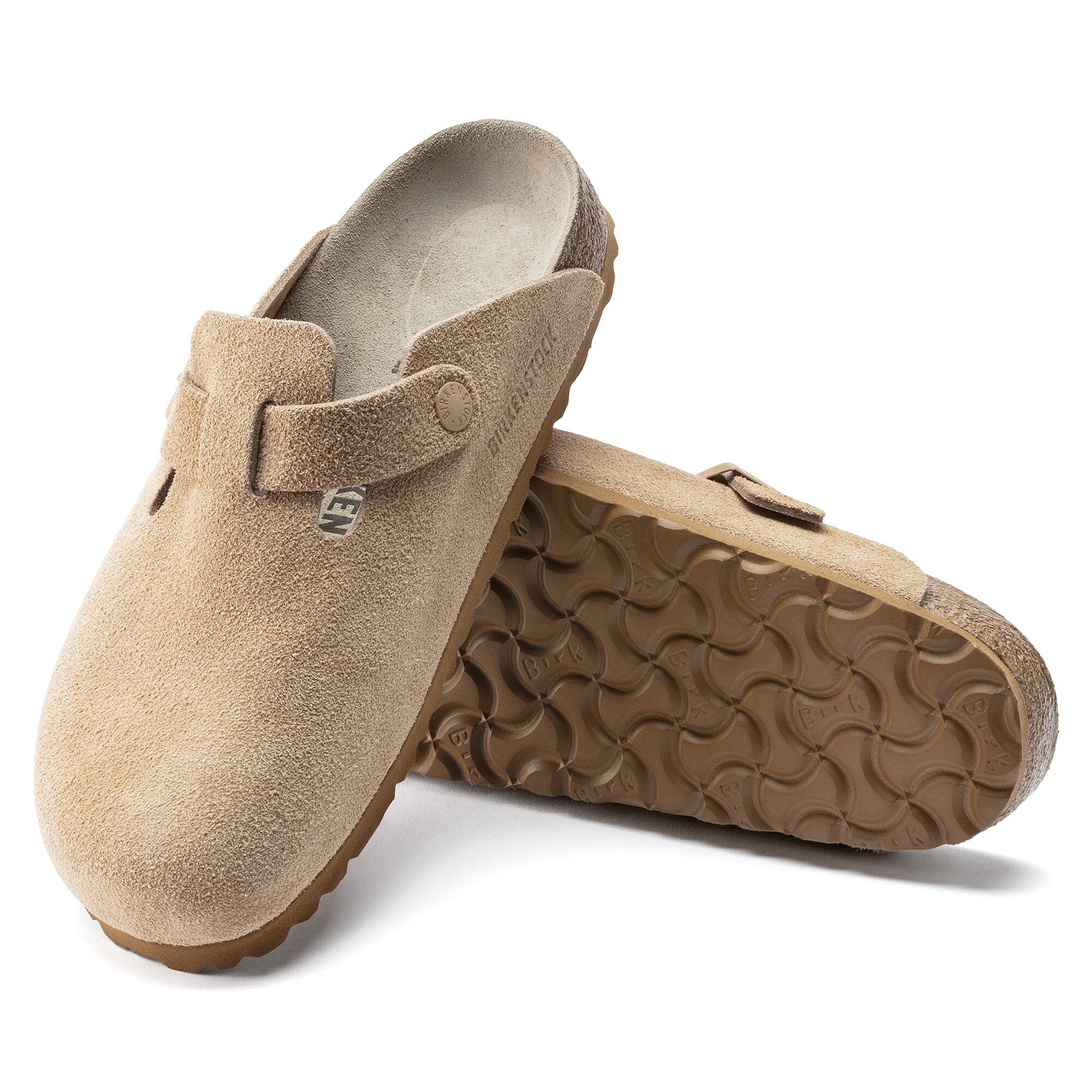 Boston Suede Leather Clay | BIRKENSTOCK