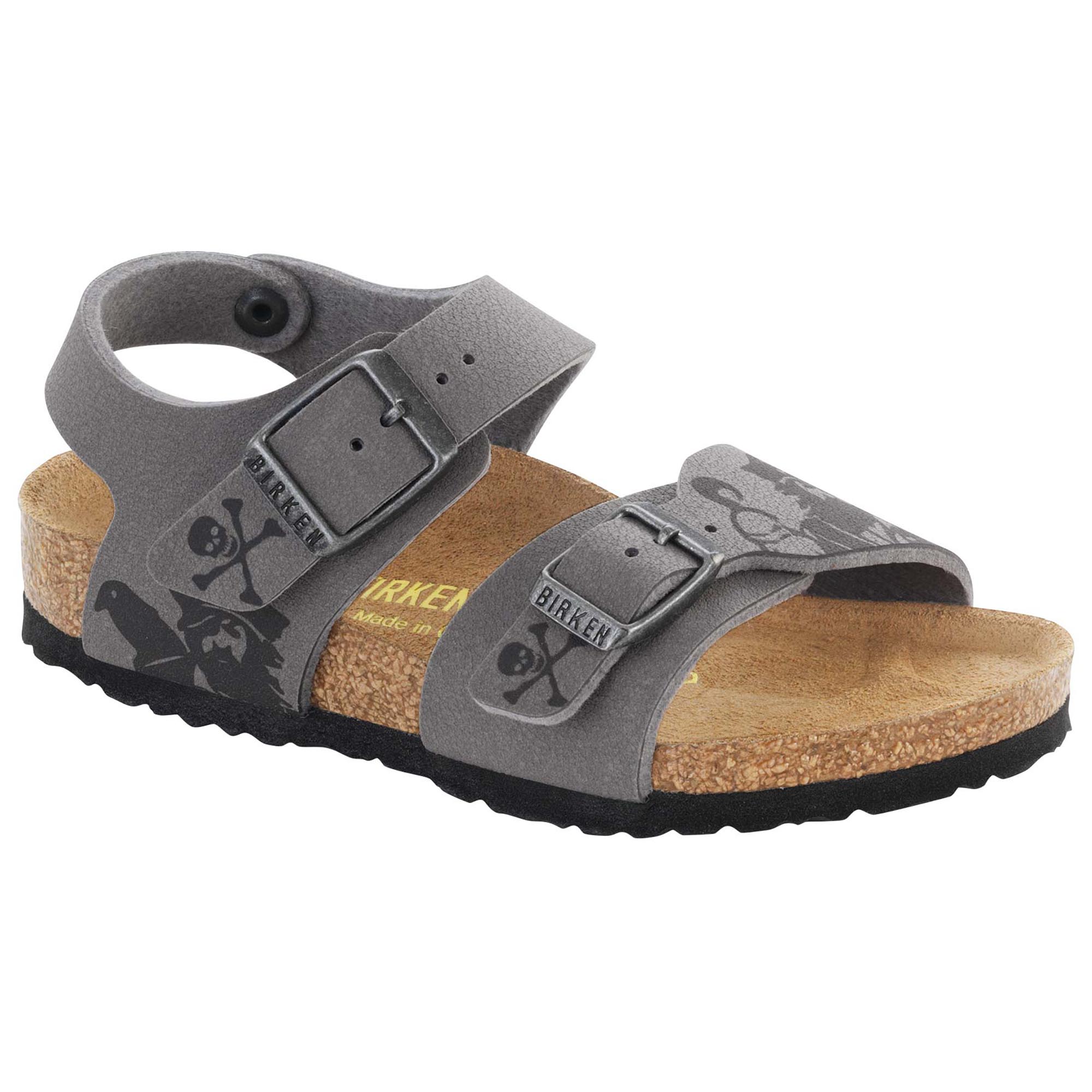 gray birkenstock sandals