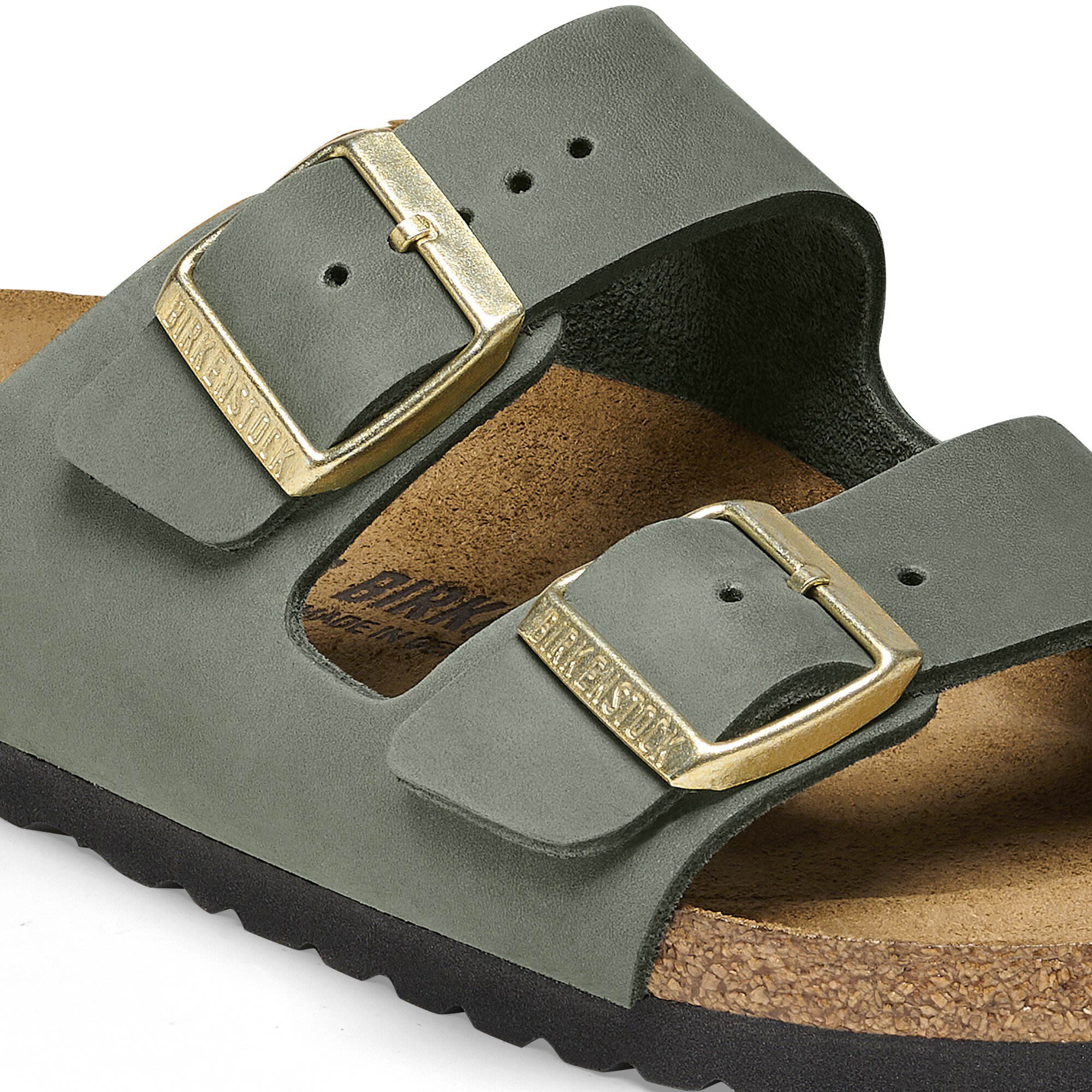 Nubuck leather birkenstocks shop