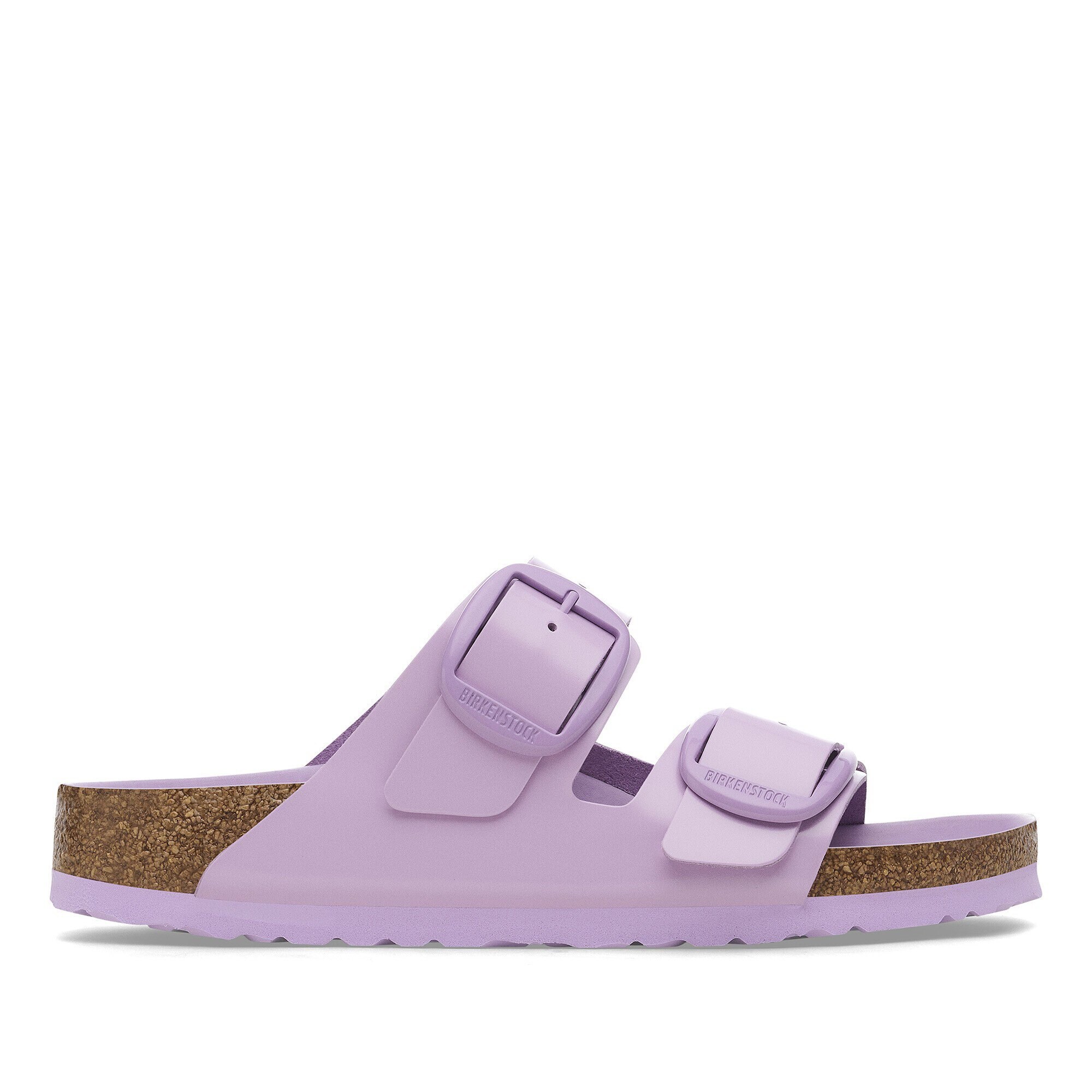 Arizona Big Buckle Natural Leather Patent High-Shine Crocus
