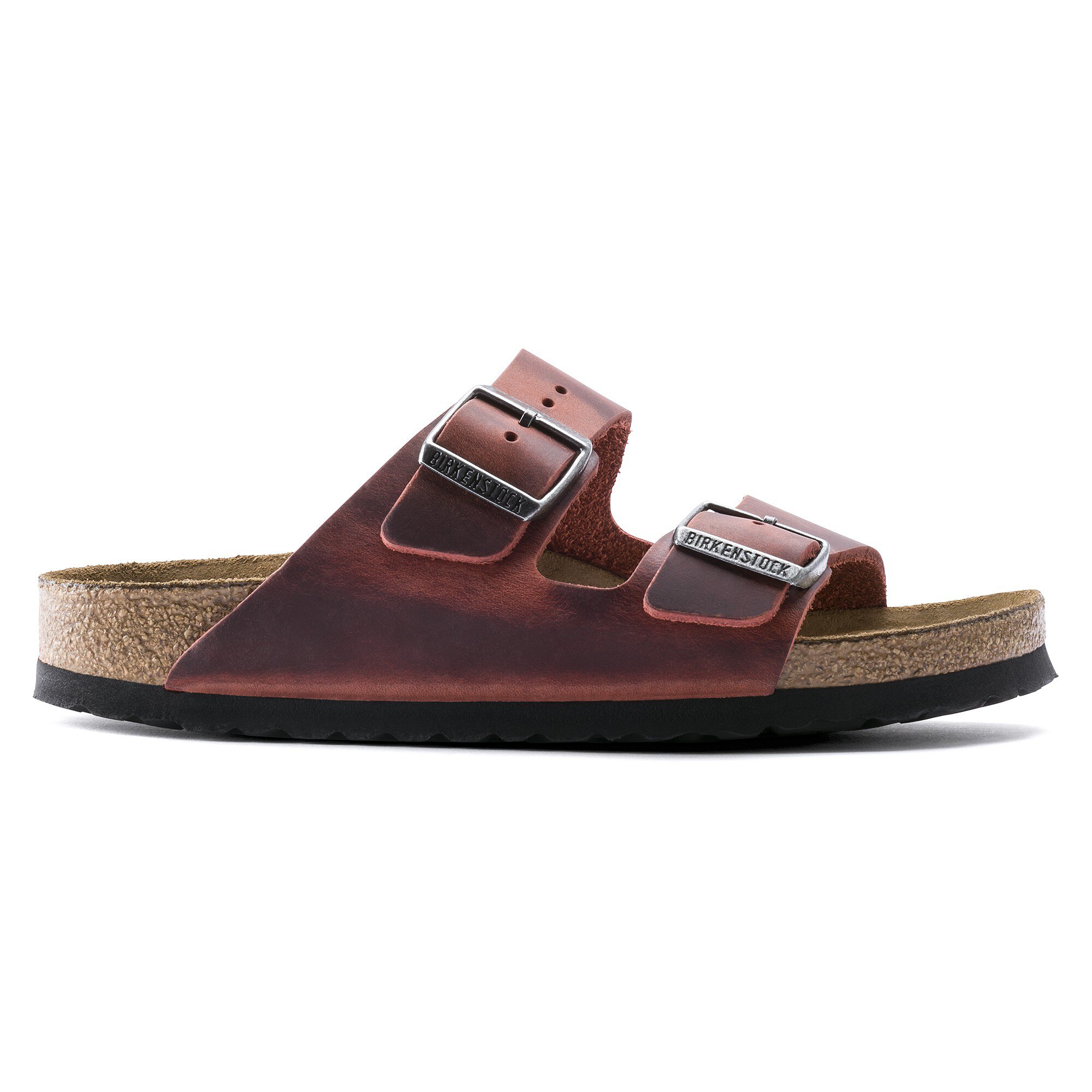 Birkenstock arizona oiled leather earth red Clearance