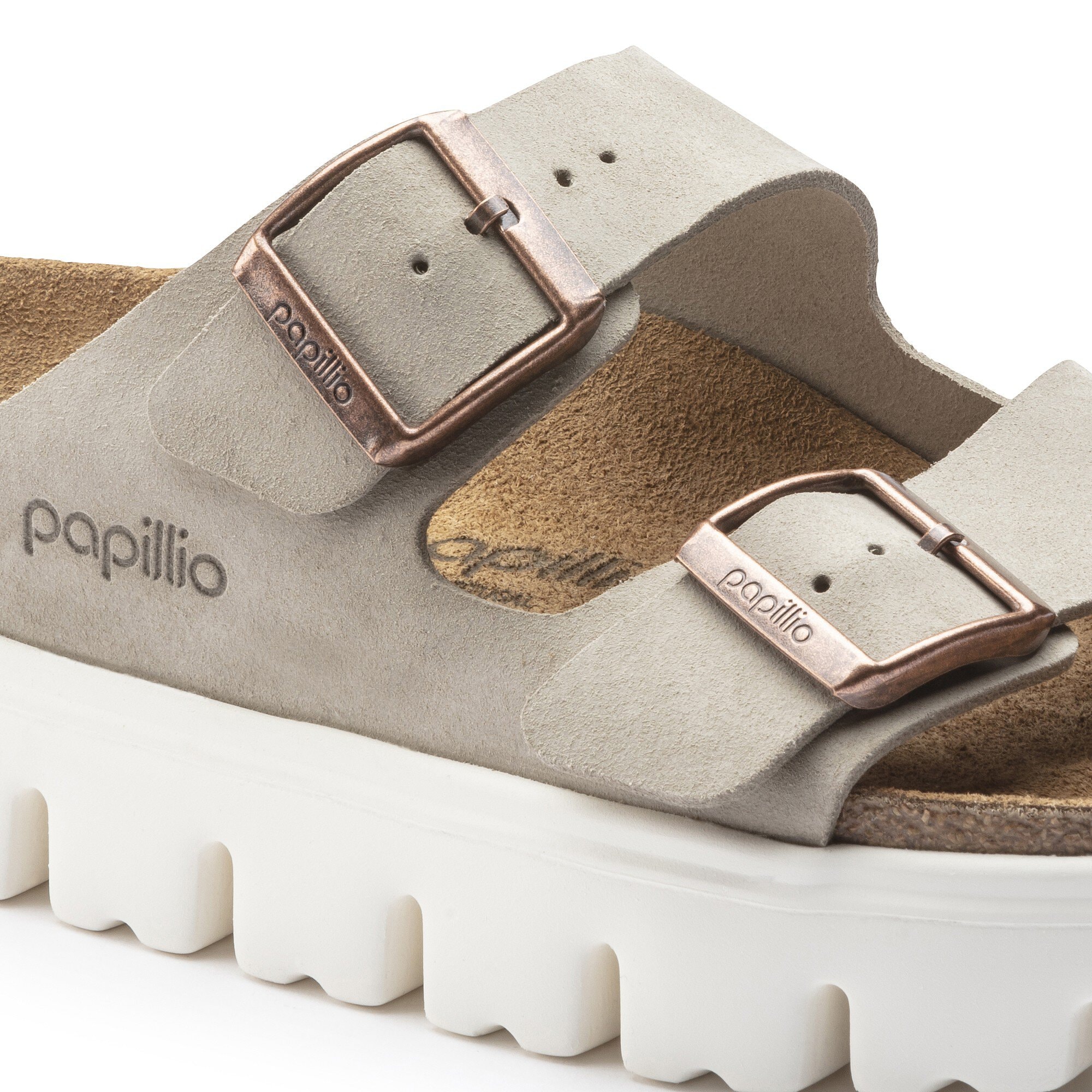 Birkenstock Arizona Suede Leather Taupe