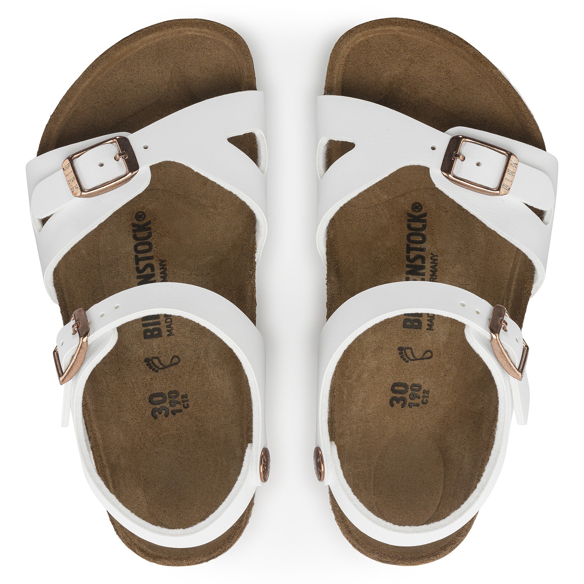 Rio Kids Birko Flor White BIRKENSTOCK
