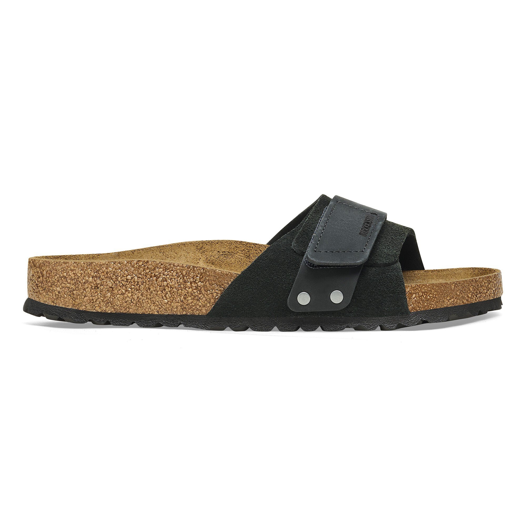 Oita Suede Leather Black | BIRKENSTOCK