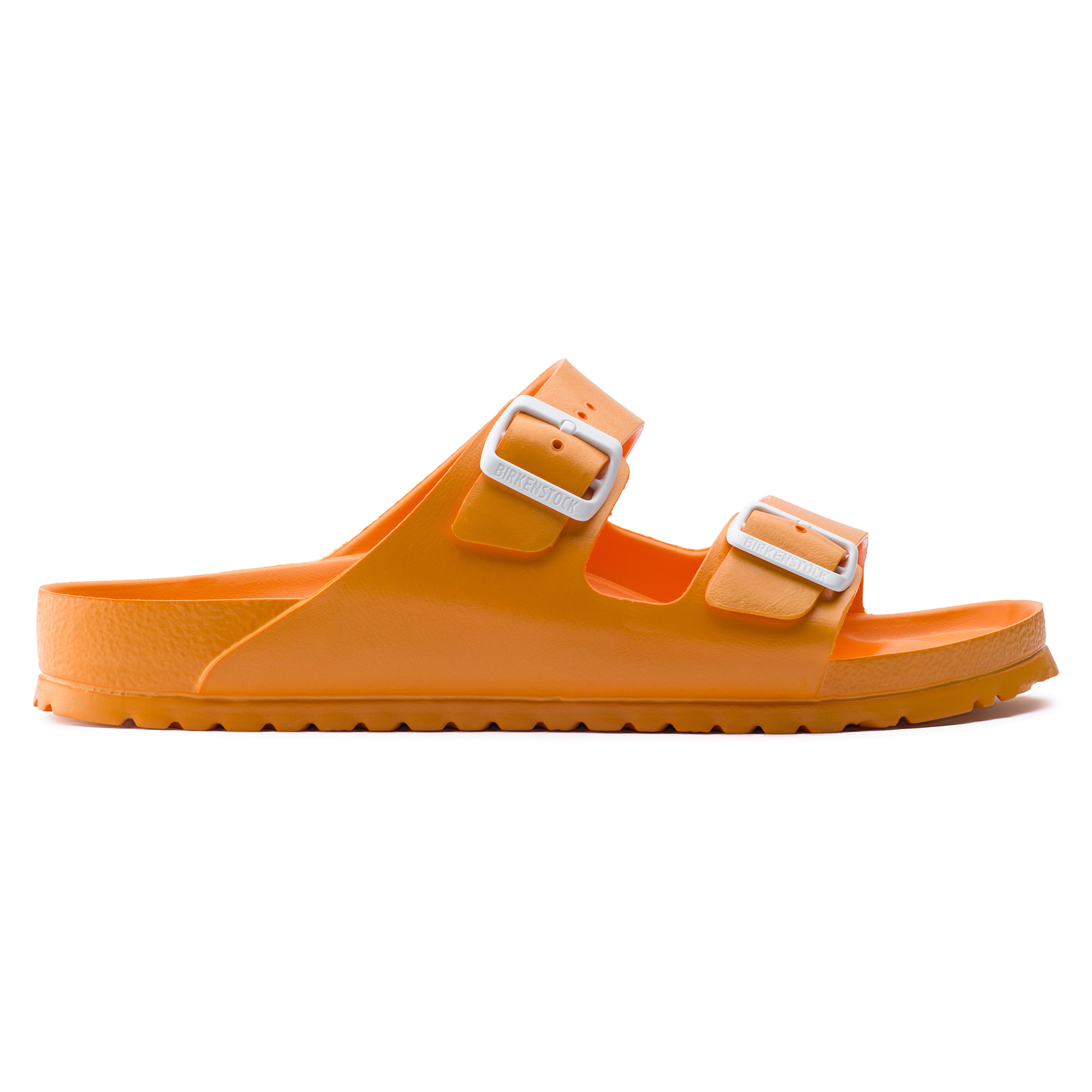 orange waterproof birkenstocks