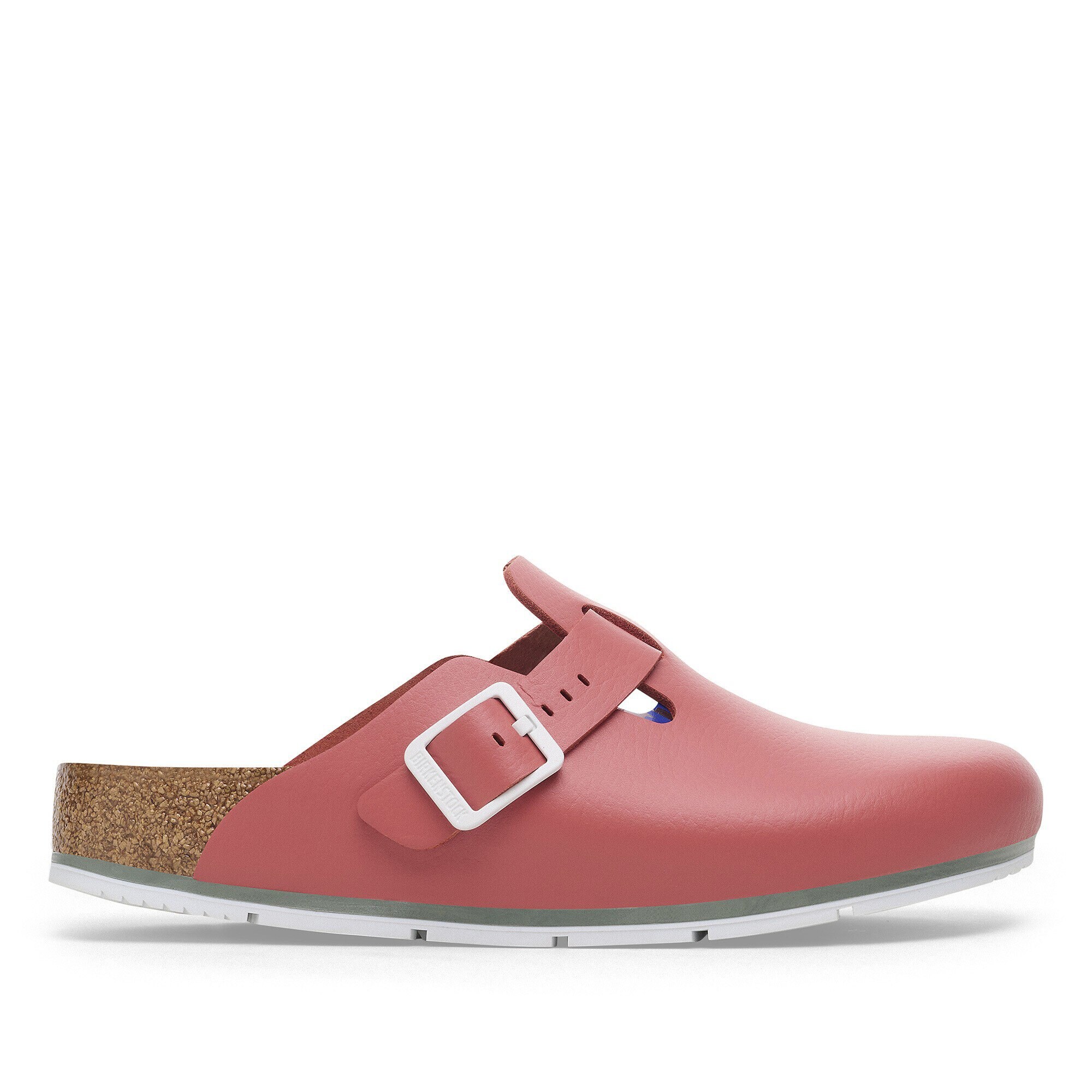 Birkenstock 赤 レザー ボストン Boston PRO / ボストン PRO スムースレザー マーズ レッド
