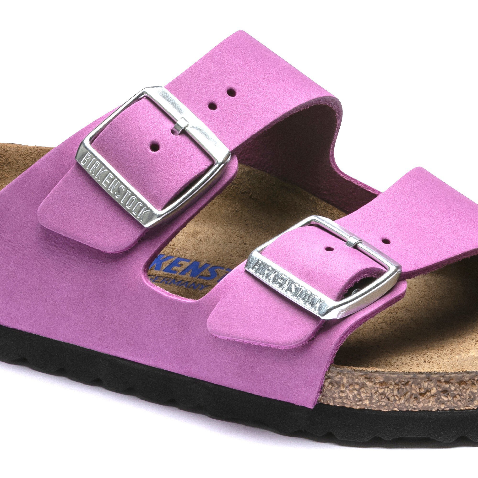 Modernisering uddøde gas Arizona Soft Footbed Nubuck Leather Purple Orchid | BIRKENSTOCK