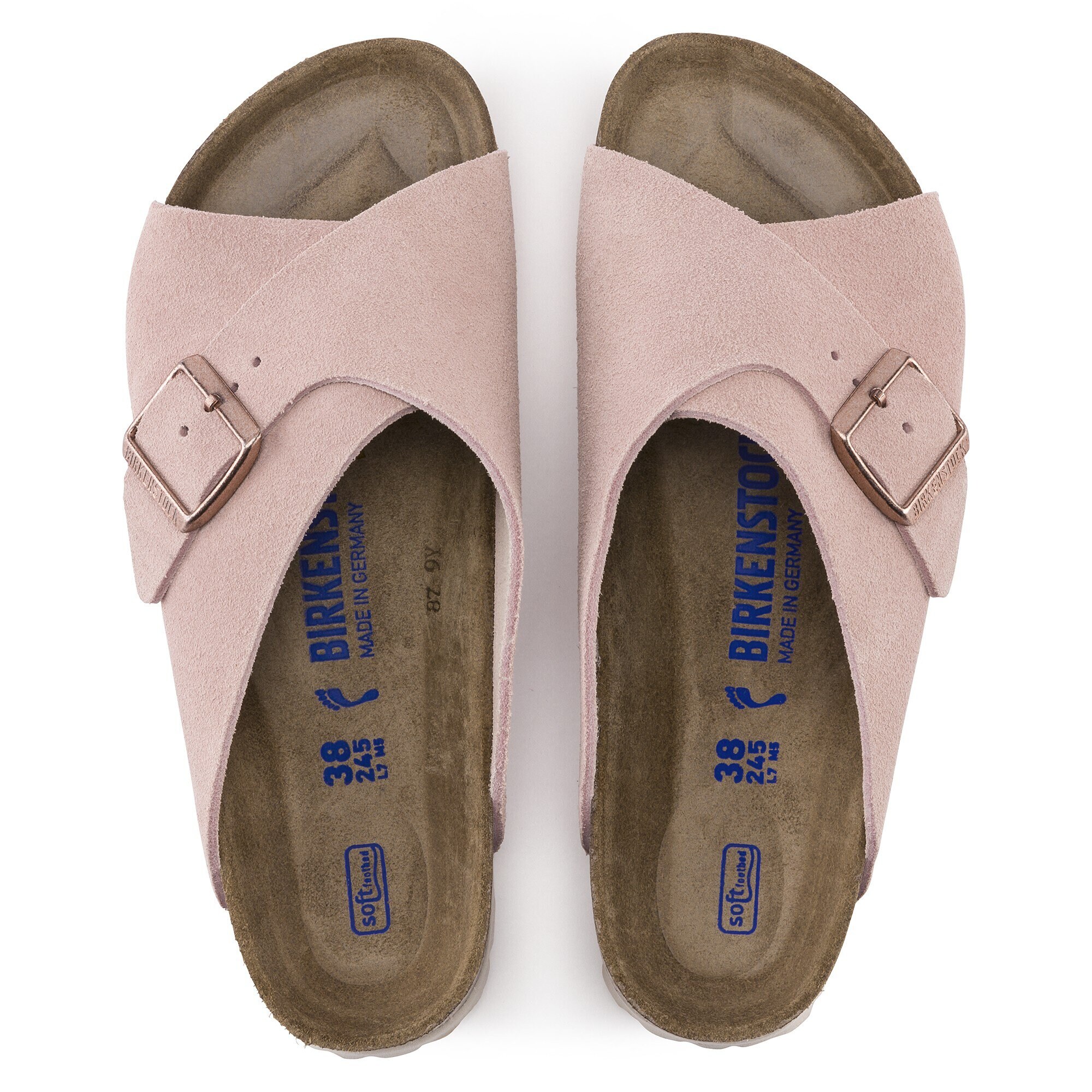 Arosa Suede Leather ライトローズ