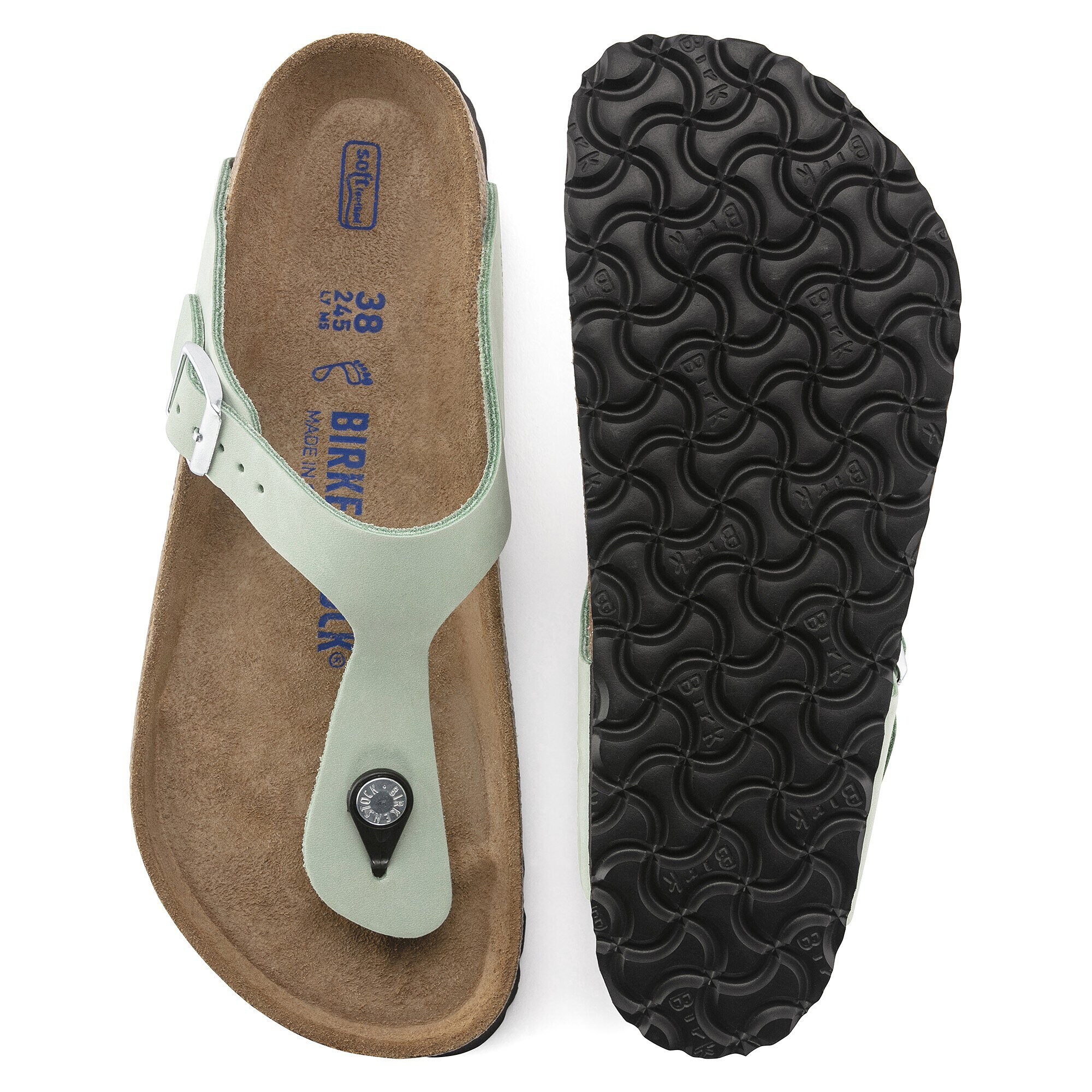 Birkenstock gizeh deals zacht voetbed