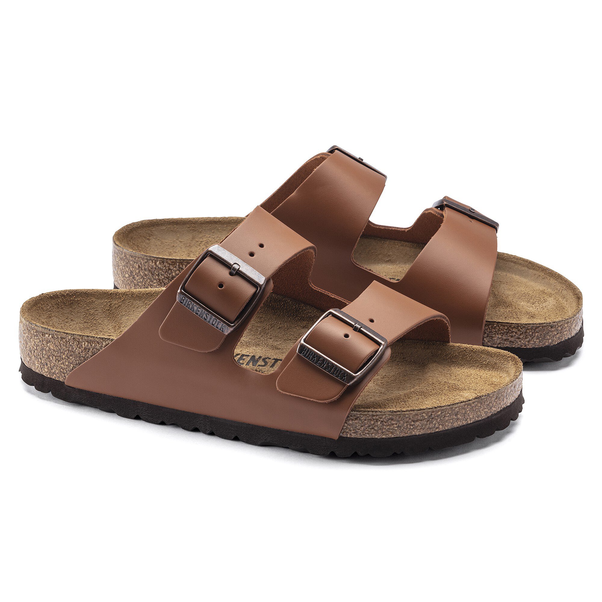 Arizona / アリゾナ ナチュラルレザー ジンジャーブラウン | BIRKENSTOCK