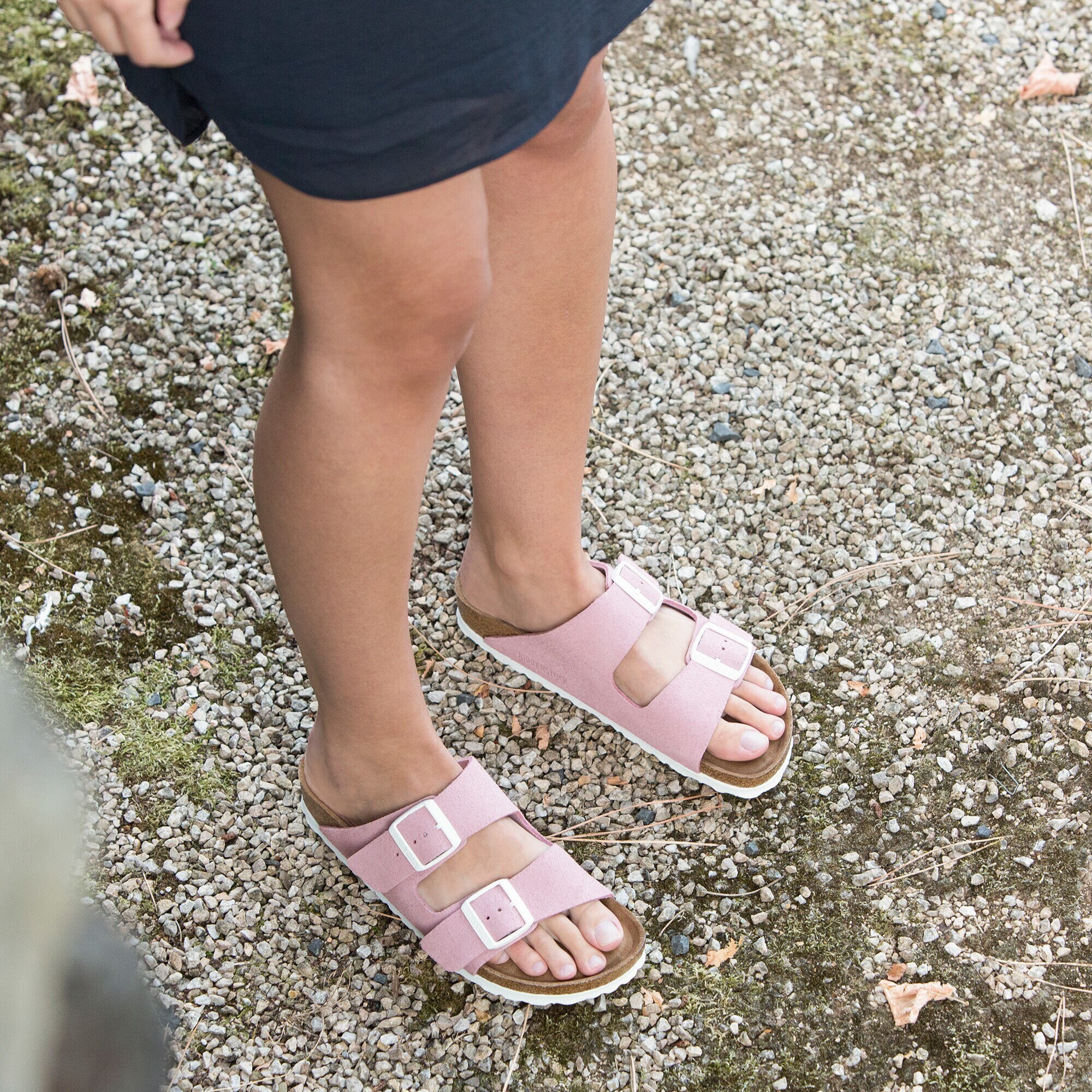 arizona light rose birkenstock