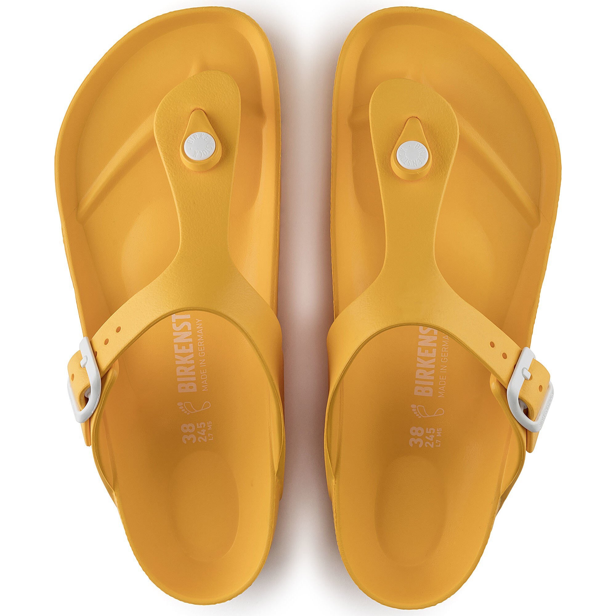 scuba yellow birkenstocks