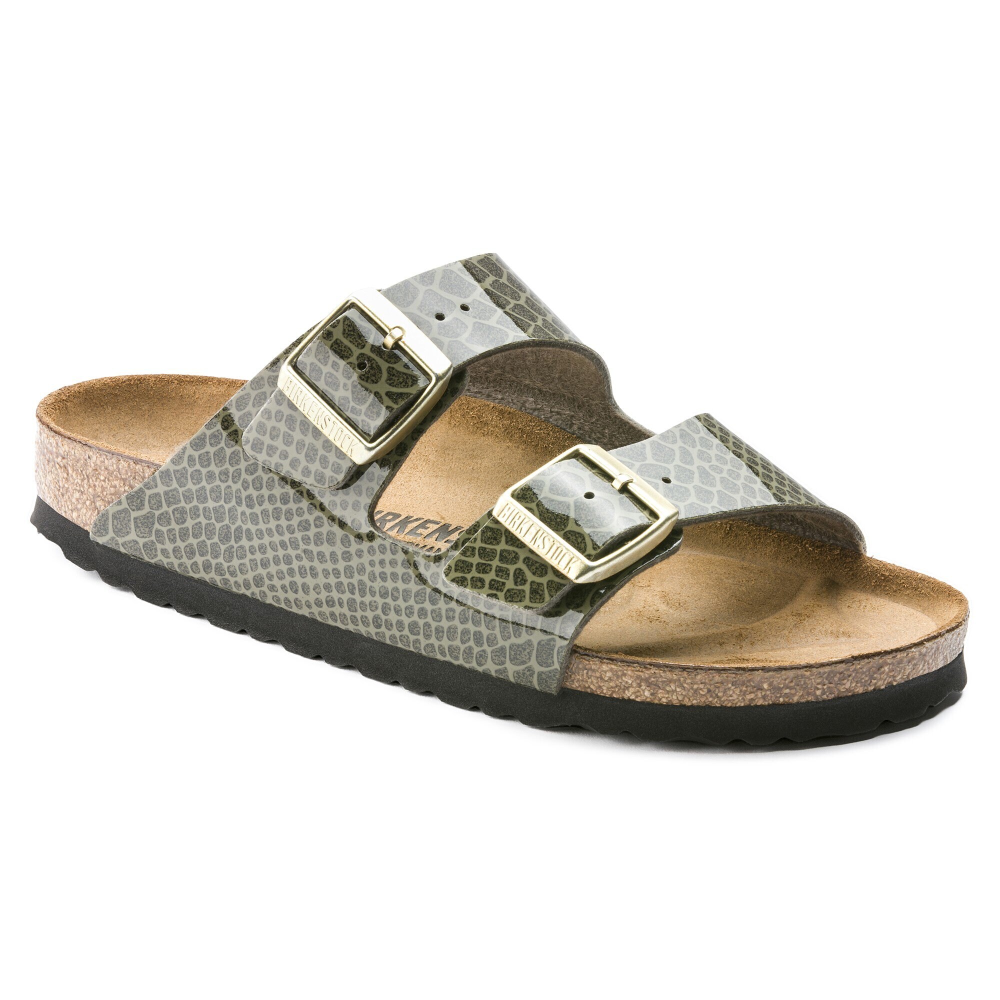 Birkenstock arizona shop magic snake khaki