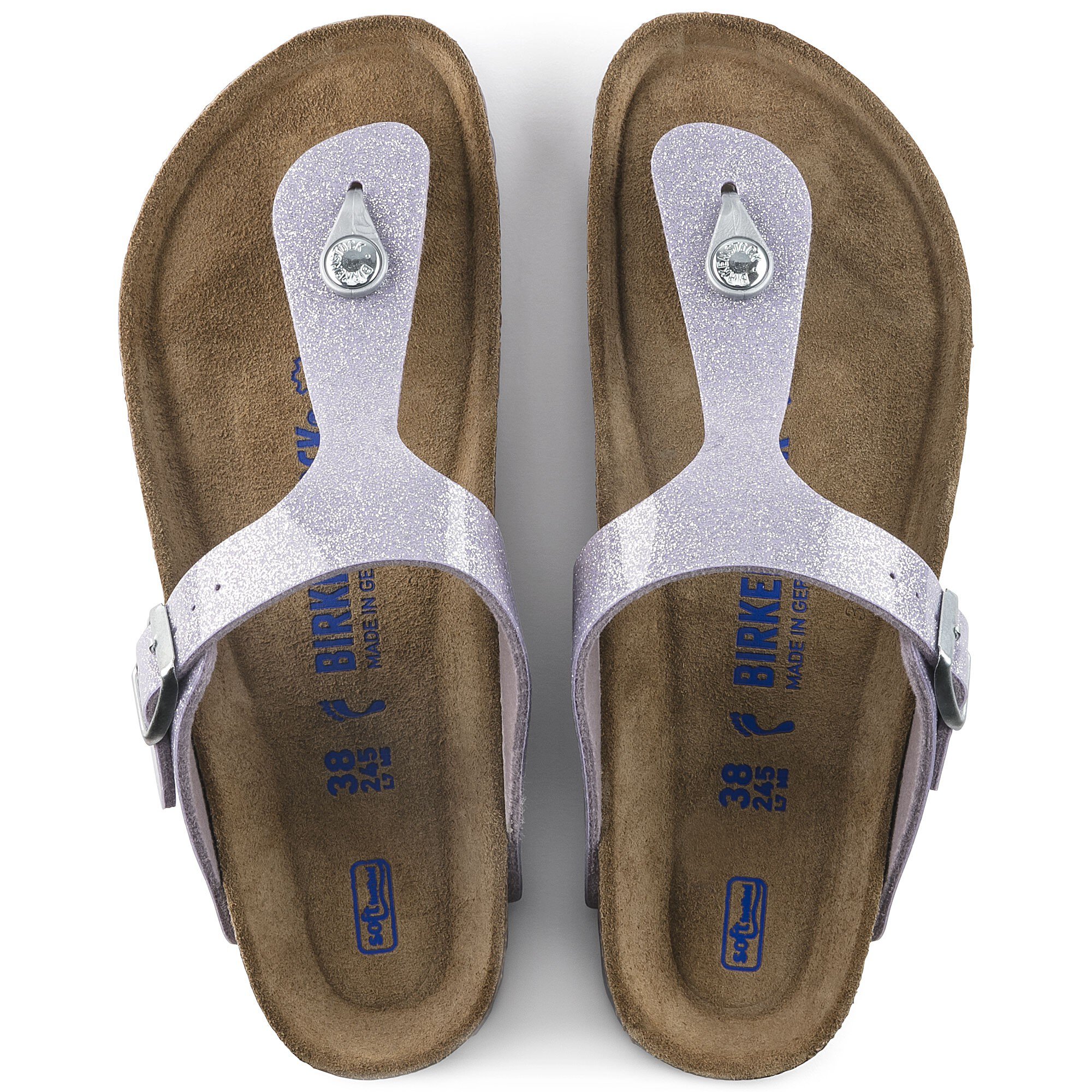 birkenstock gizeh lavender