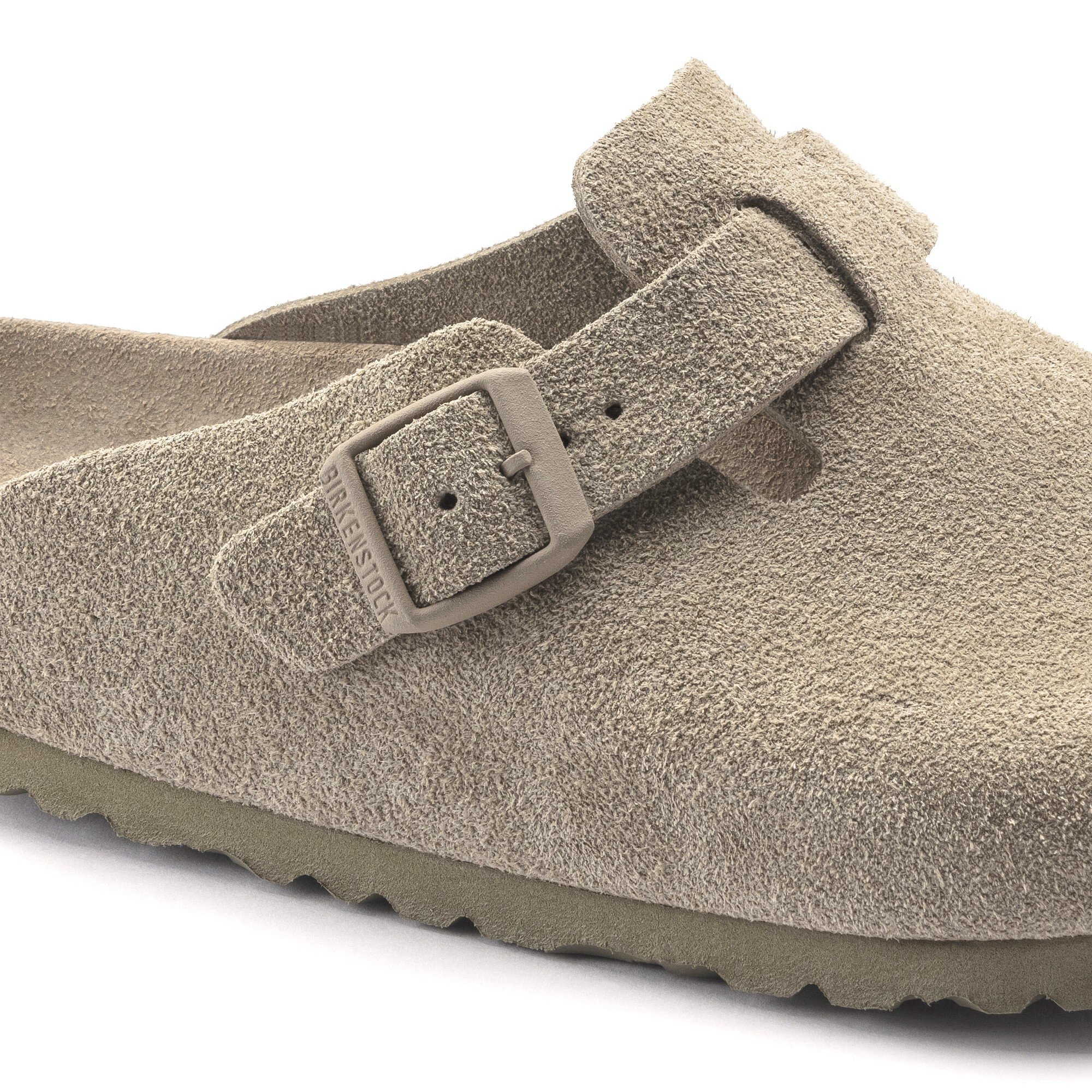 Birkenstock boston top faded khaki