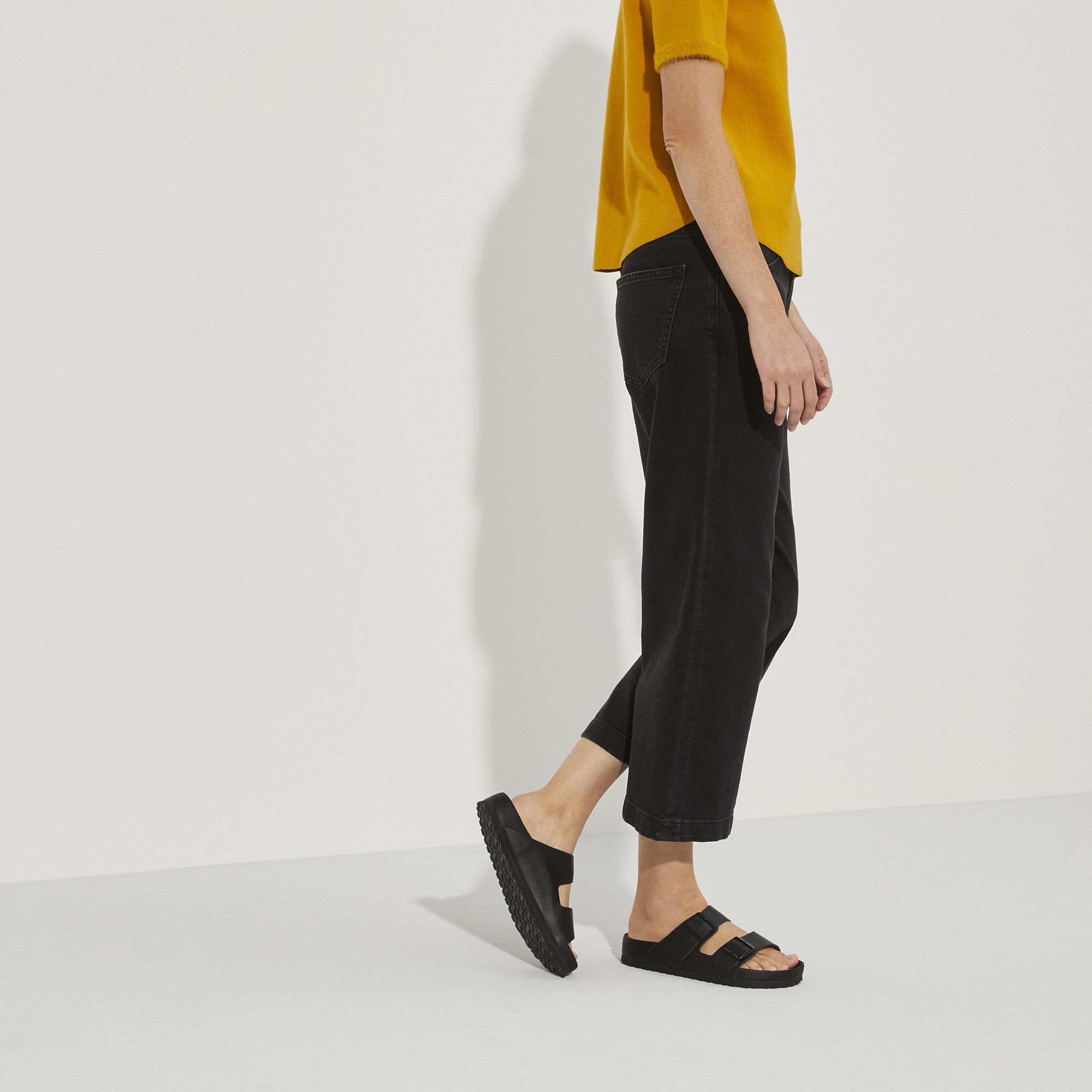 Arizona Leather Black BIRKENSTOCK