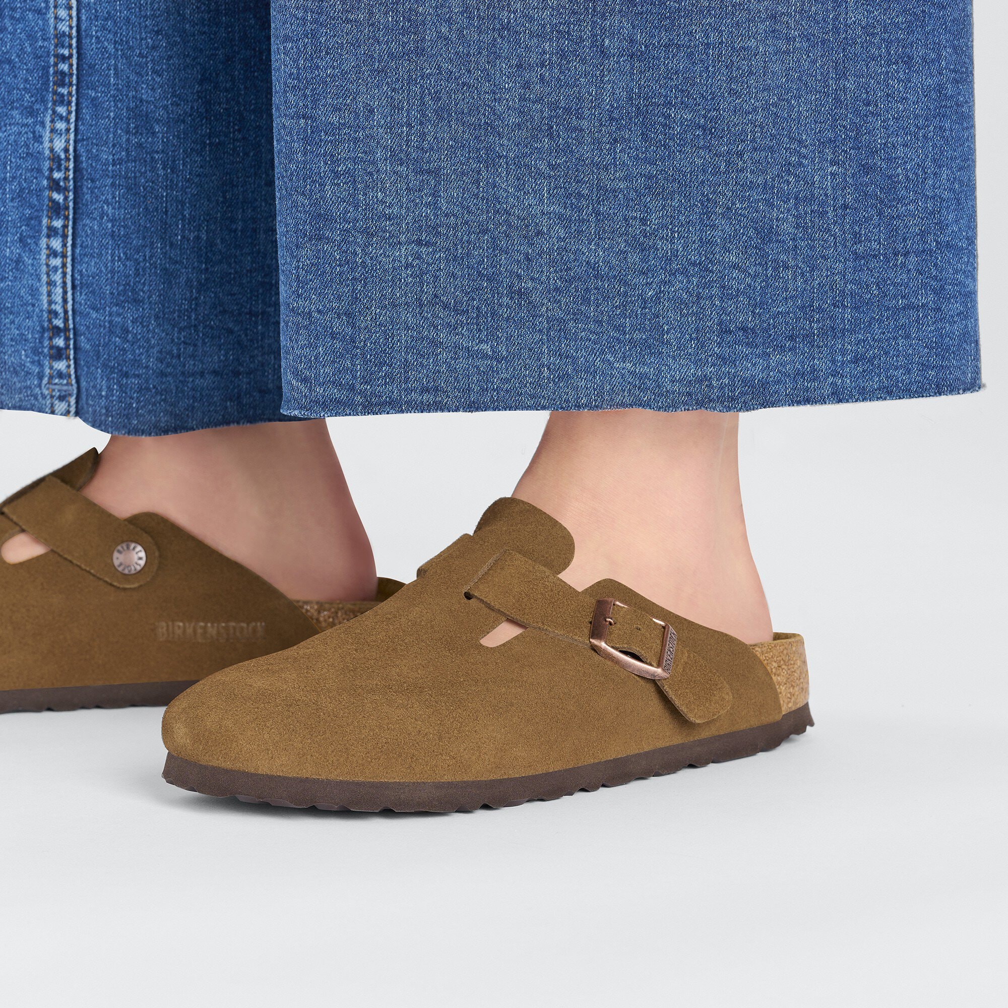 Boston / ボストン スエードレザー ミンク | BIRKENSTOCK