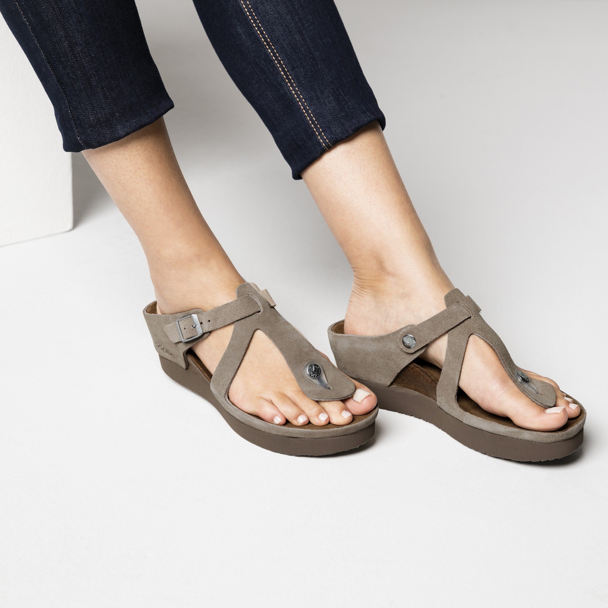 birkenstock arizona taupe 39