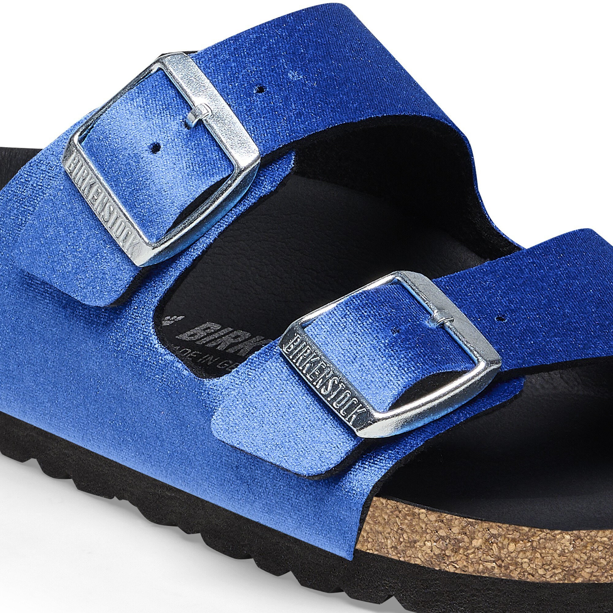 Electric cheap blue birkenstock