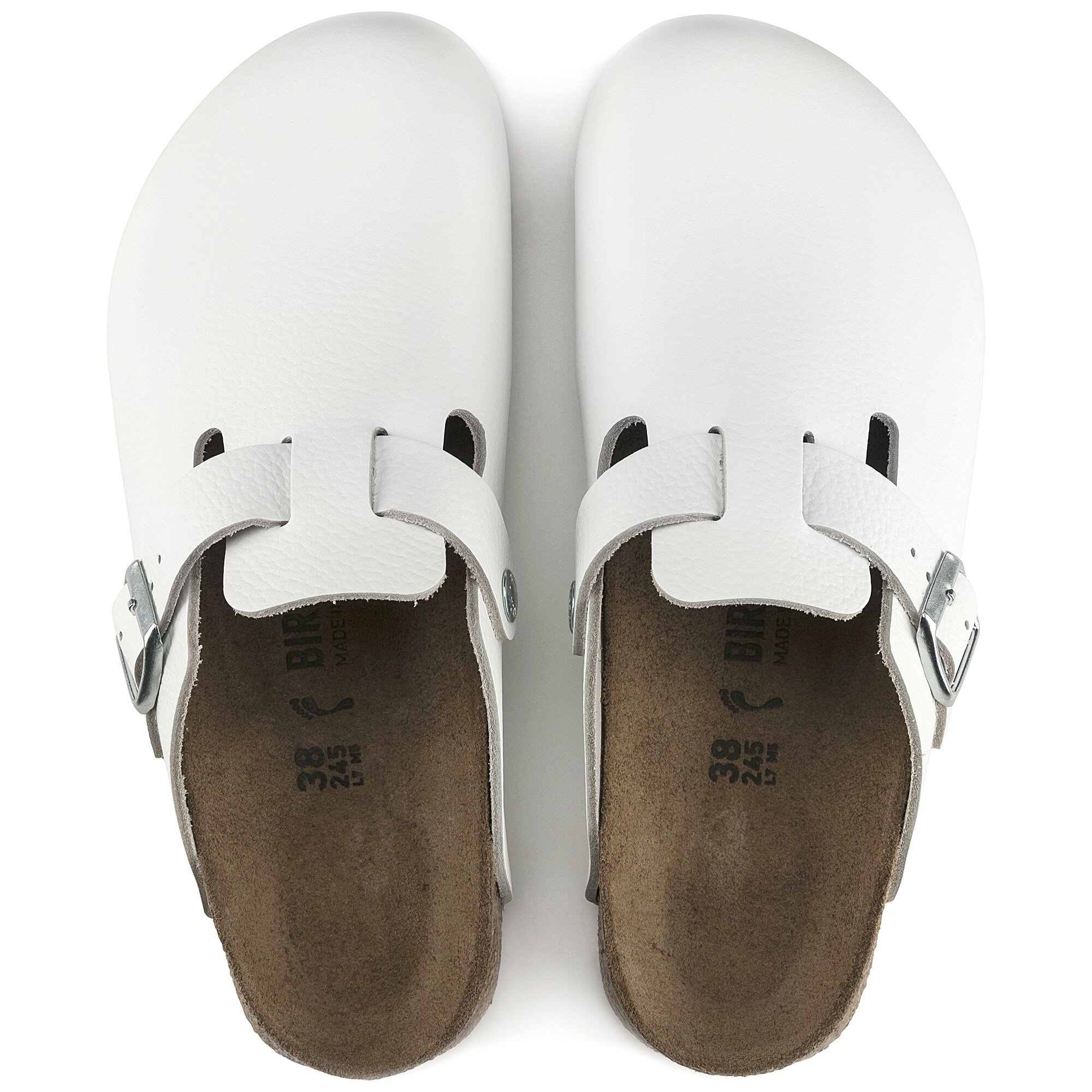 Peru Geef rechten China Boston Super Grip Leather White | BIRKENSTOCK