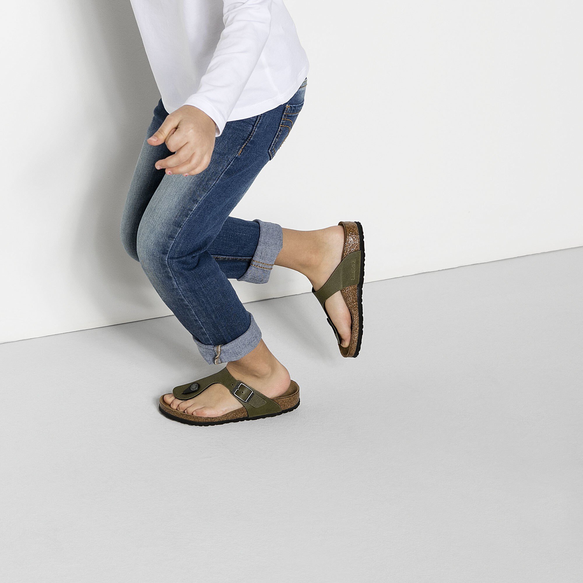 Birkenstock gizeh olive Clearance