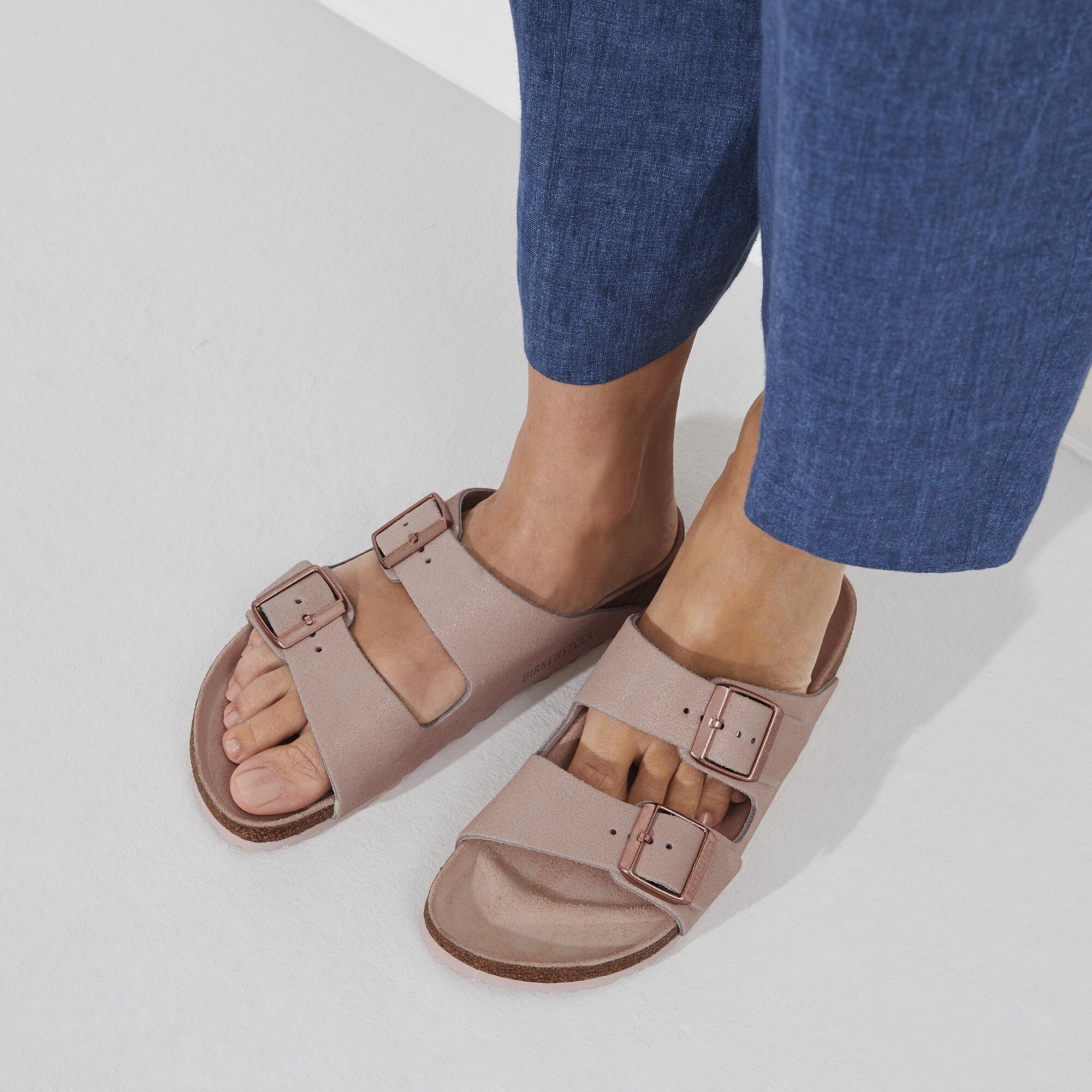 Arizona Suede Leather Rose | BIRKENSTOCK