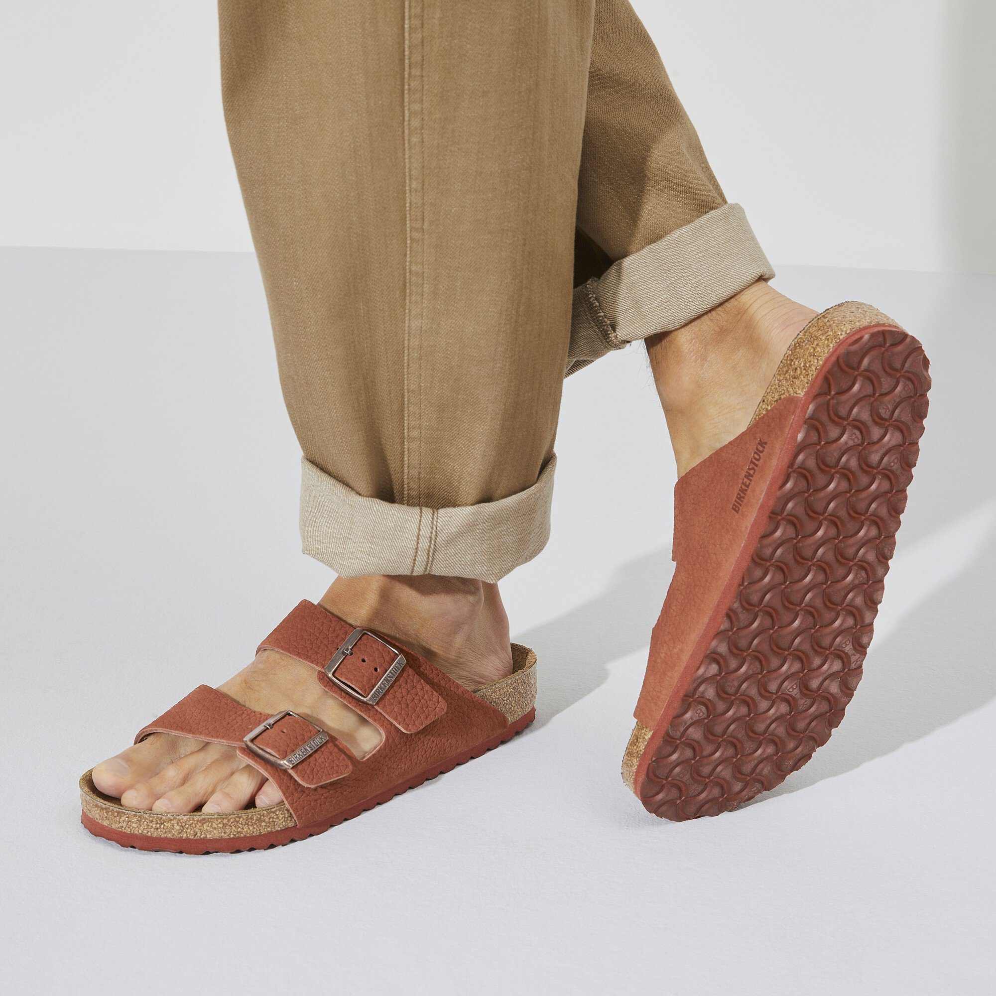 Birkenstock arizona top terracotta