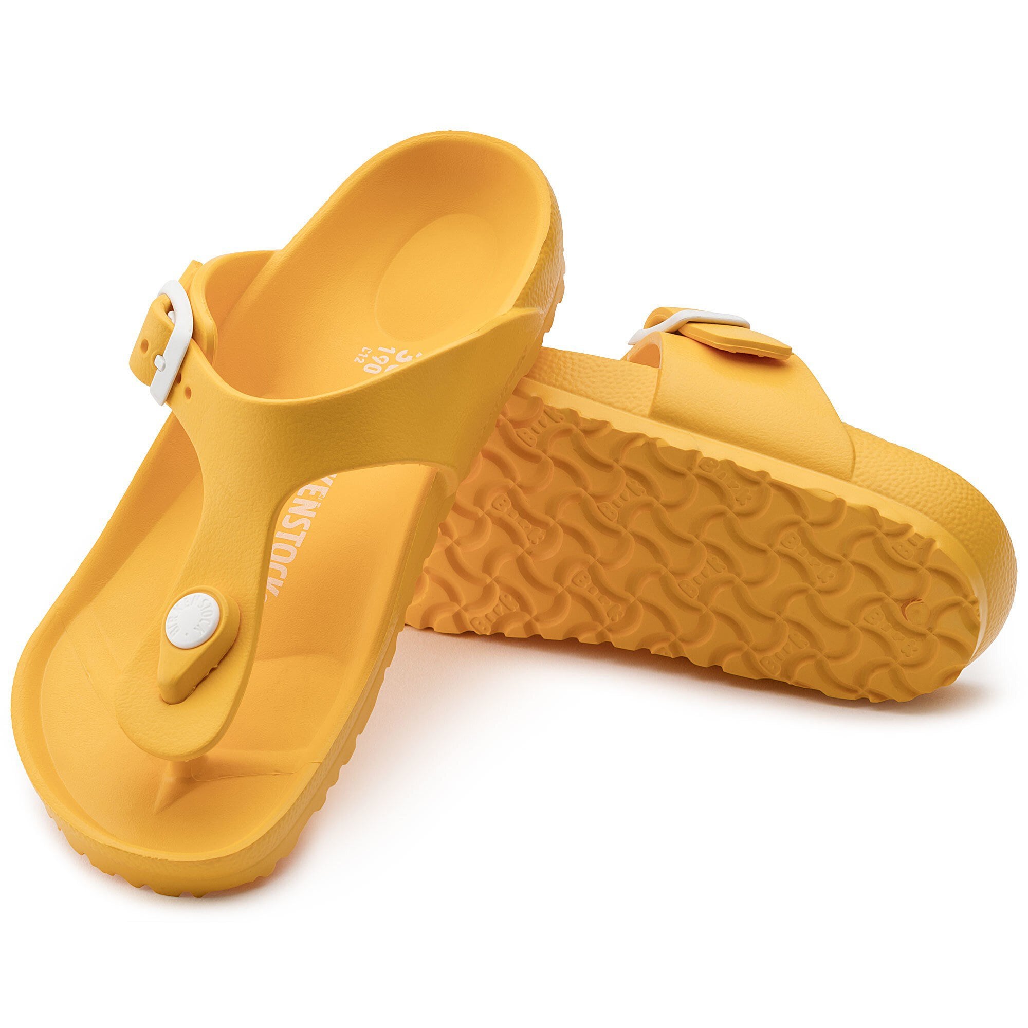 scuba yellow birkenstocks