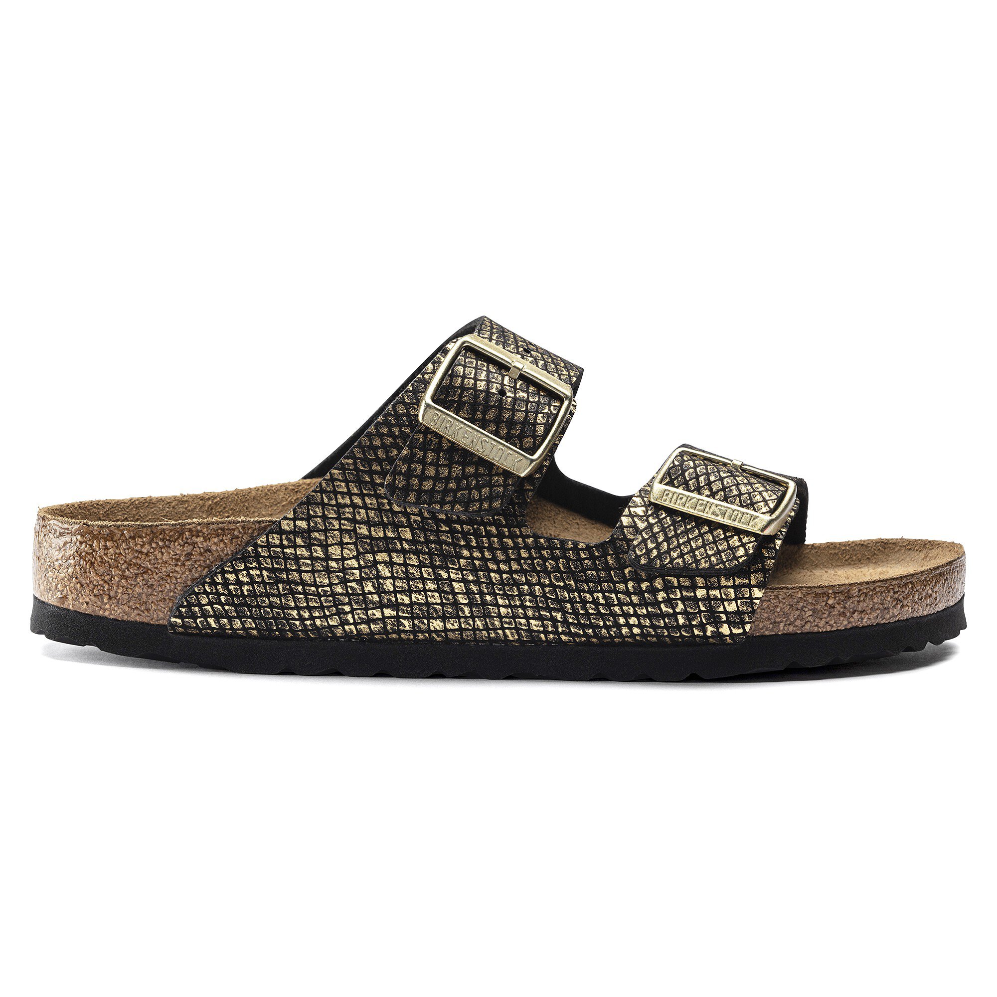 birkenstock madrid shiny python black