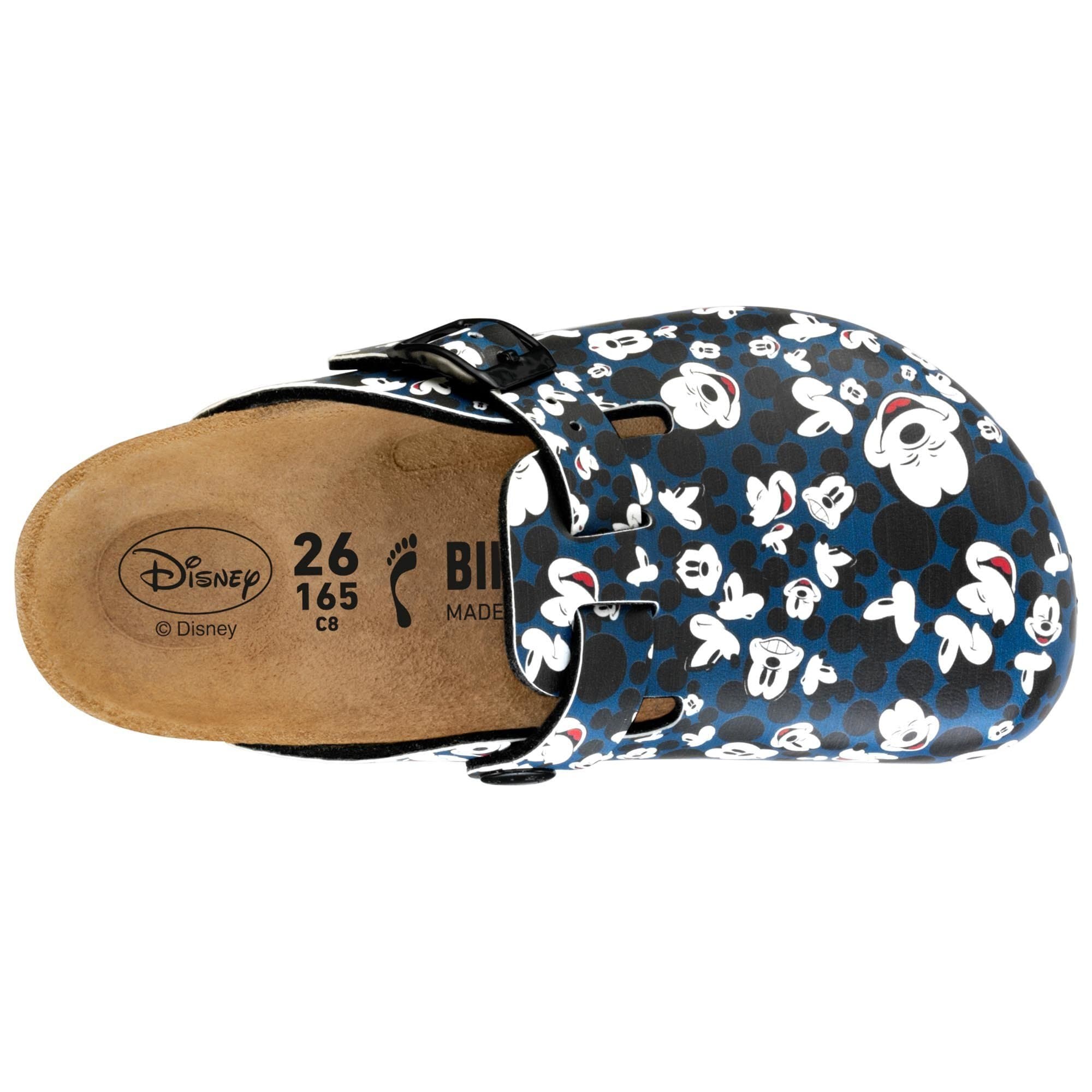 Boston Kids Birko Flor Funny Mickey Heads Blue BIRKENSTOCK