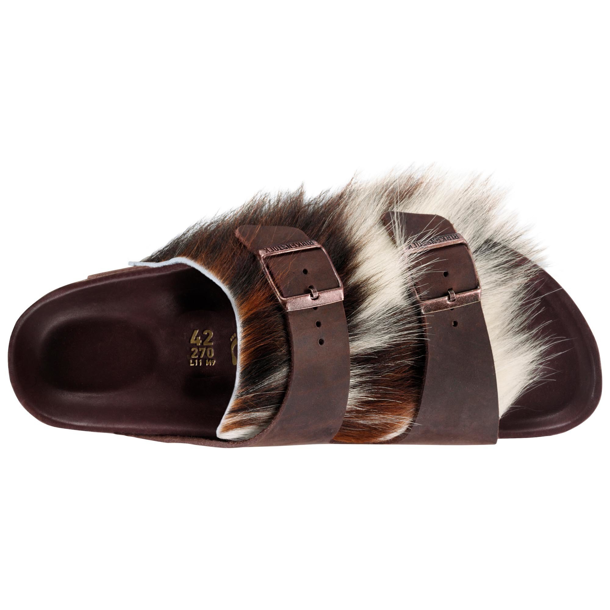 fuzzy birkenstock sandals