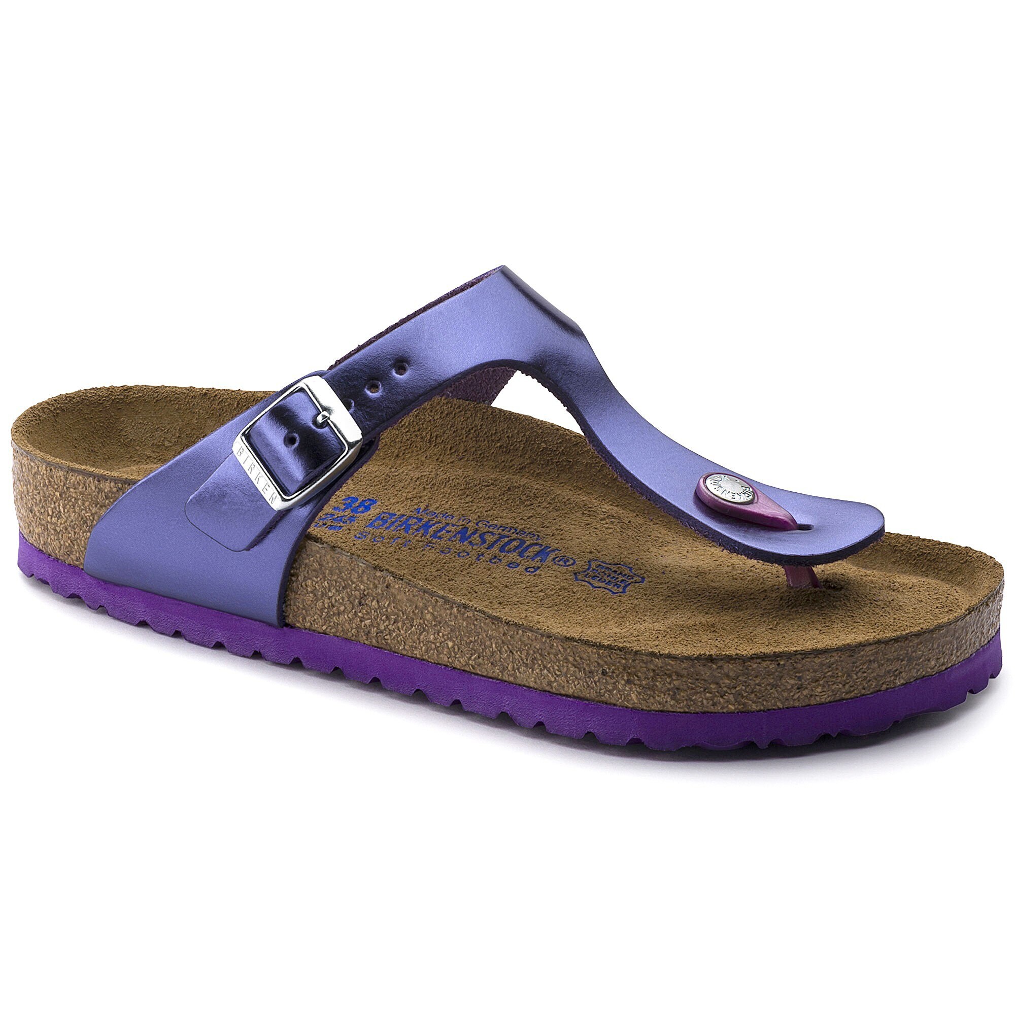 birkenstock violet metallic