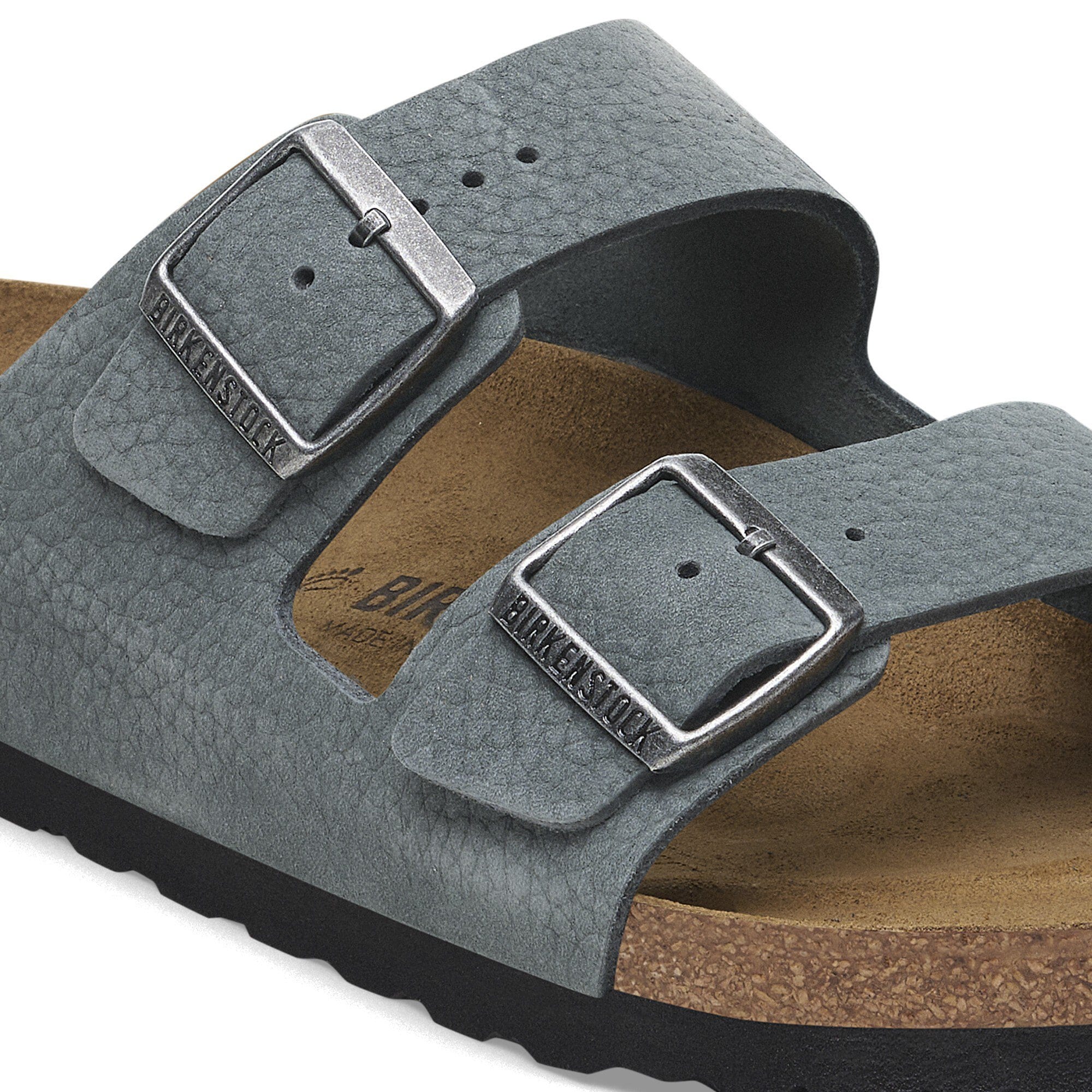 Arizona Nubuck Leather Desert Buck Basalt Grey | BIRKENSTOCK