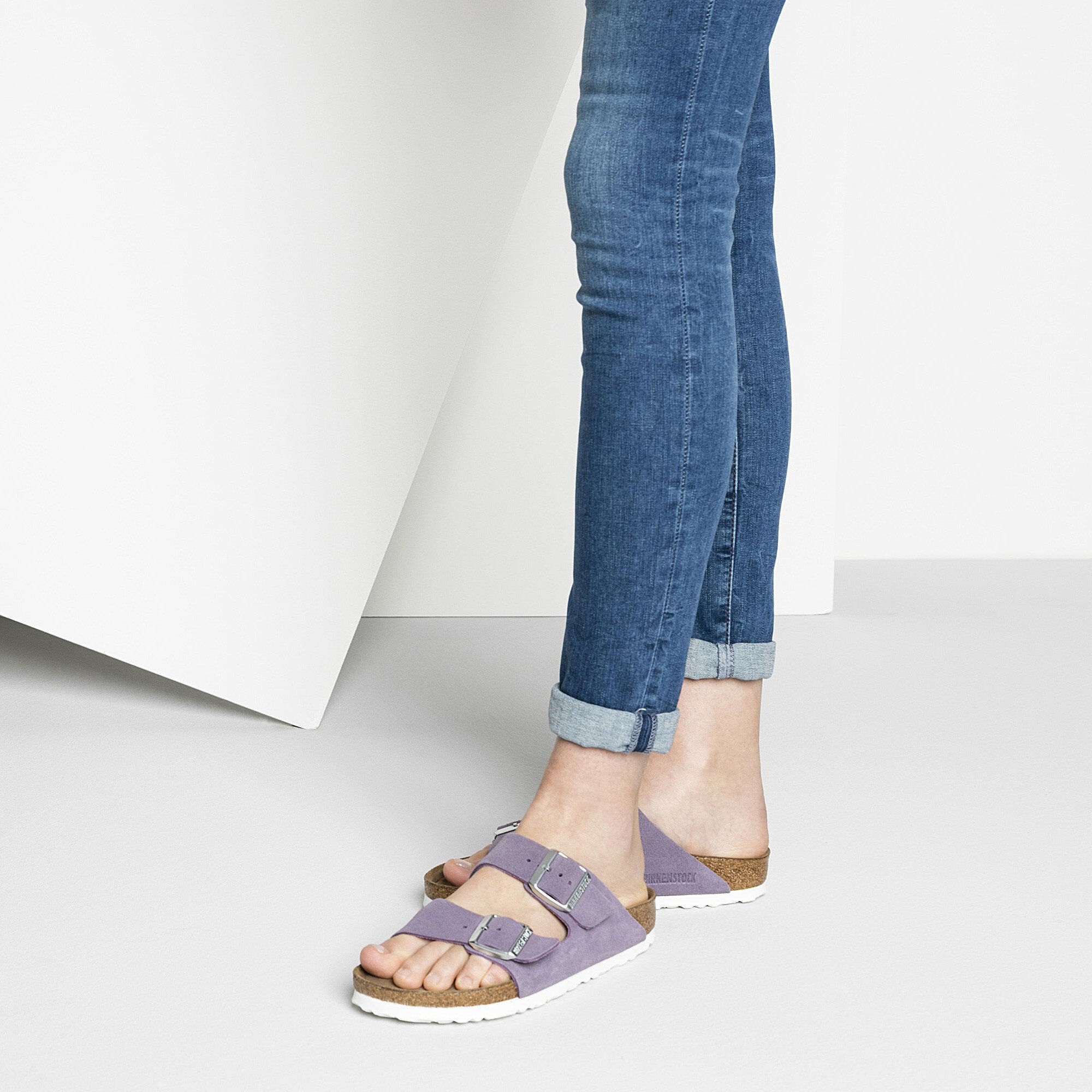 birkenstock arizona lavender