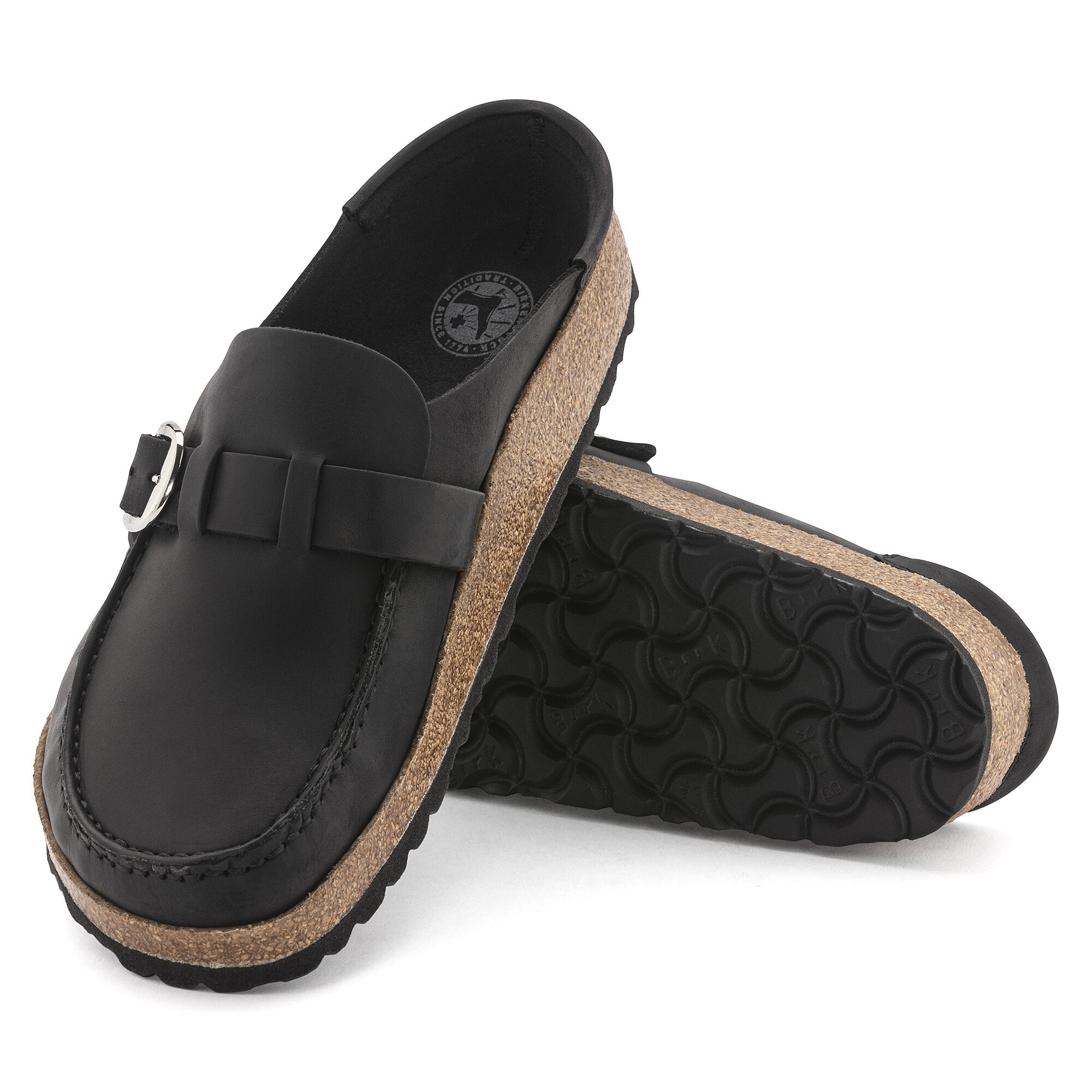 Buckley Oiled Leather Black | BIRKENSTOCK