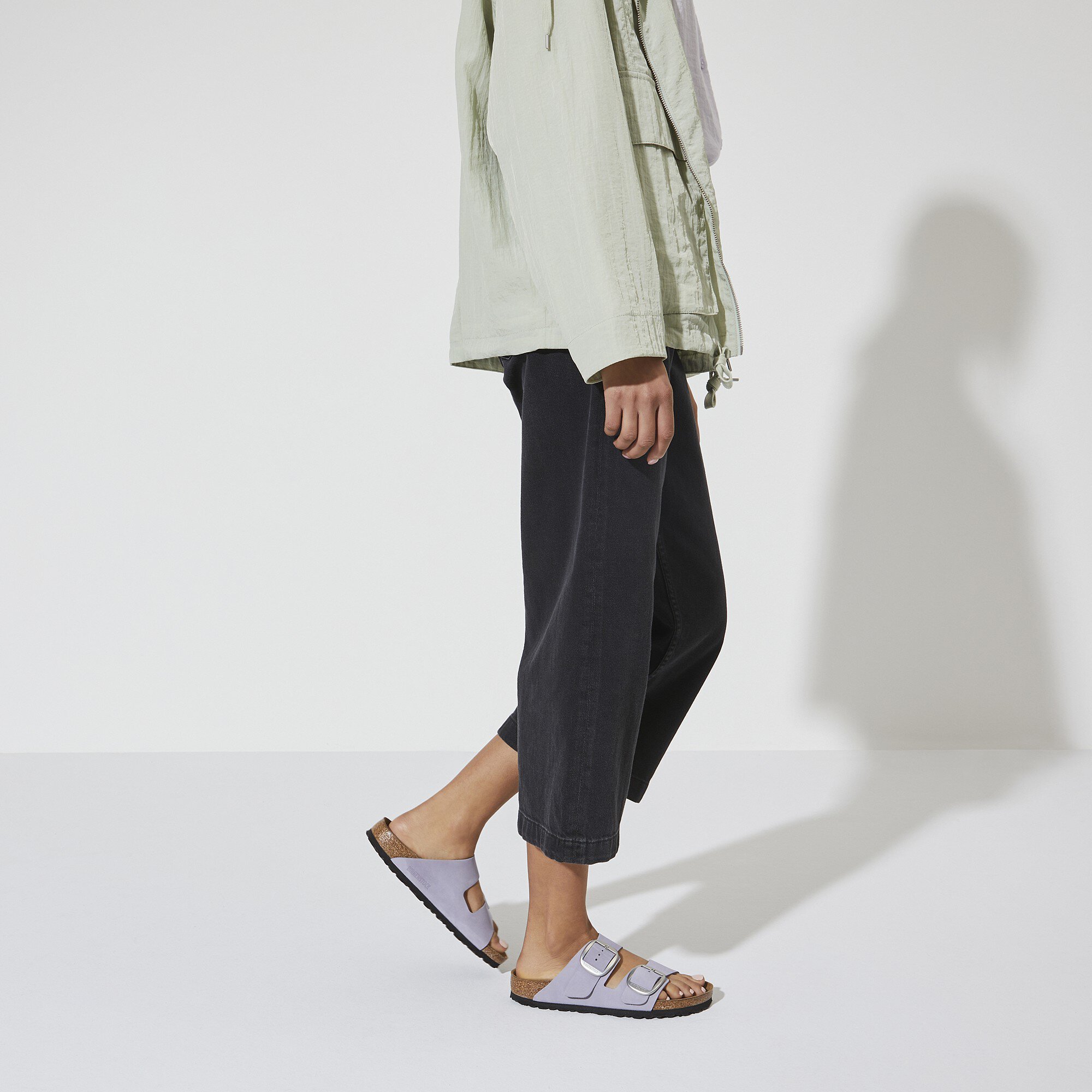サンダル・ミュール ARIZONA BIG BUCKLE SANDALS Arizona Big Buckle / アリゾナ ビッグバックル スムースレザー