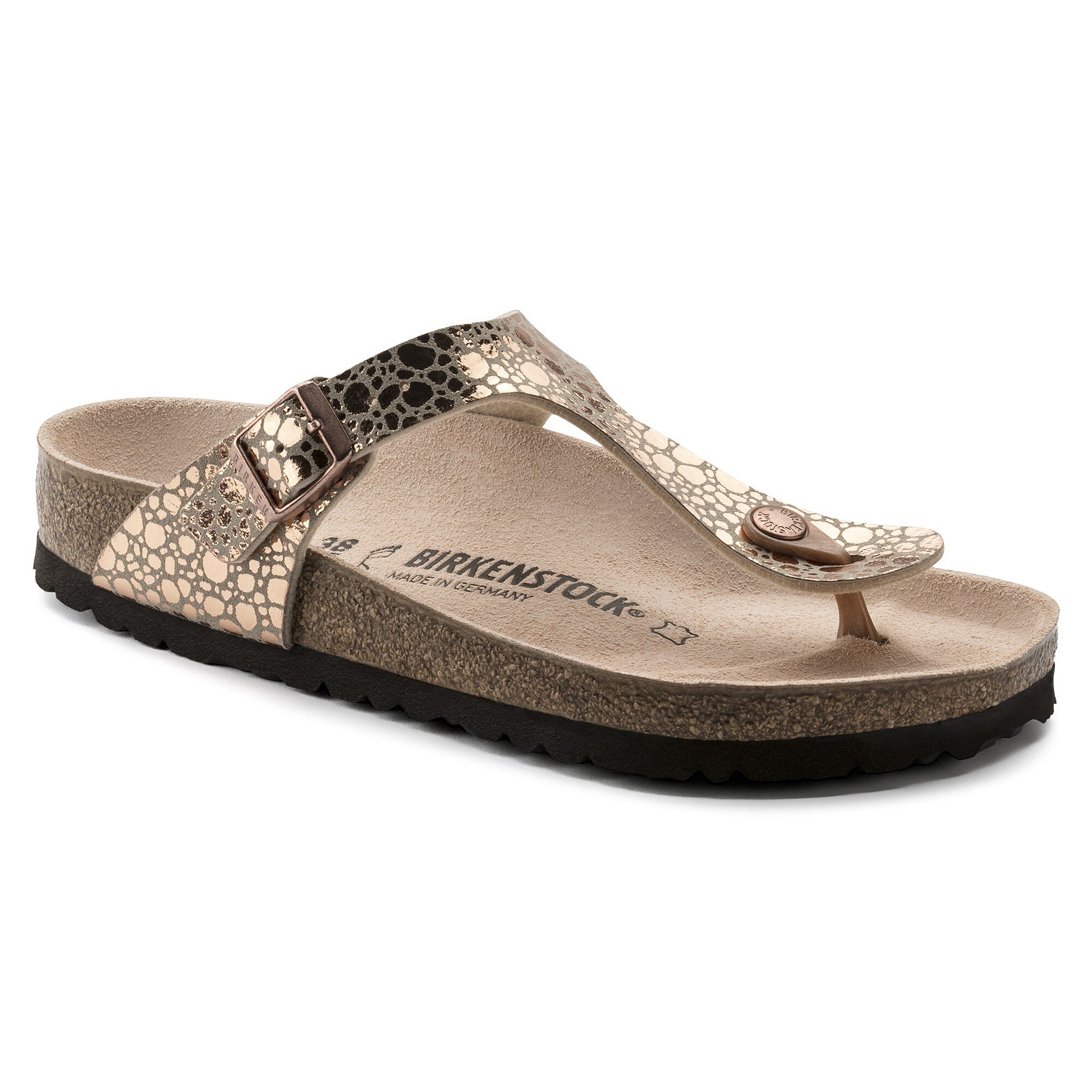 gizeh birkenstock metallic