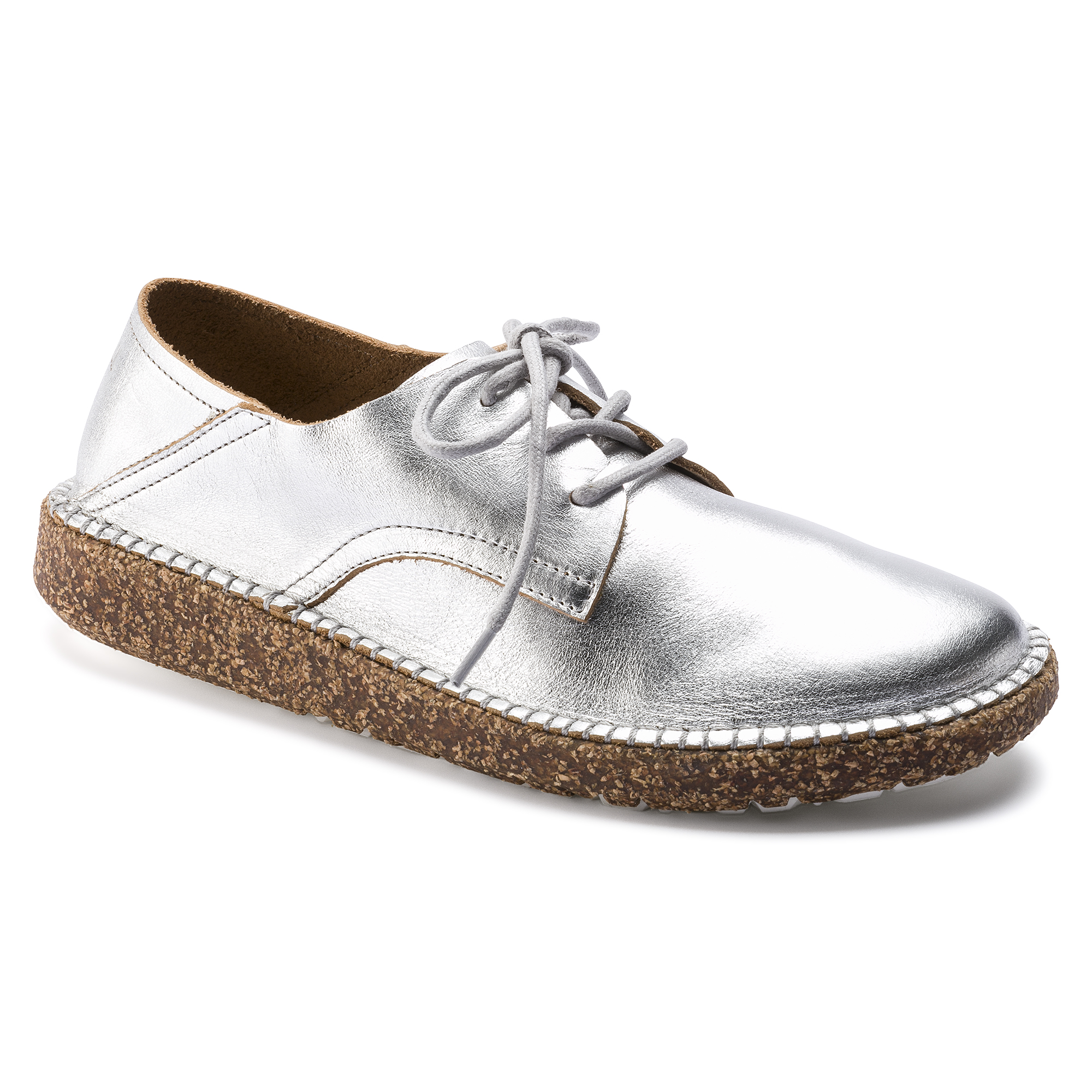 Gary Natural Leather Silver | shop 