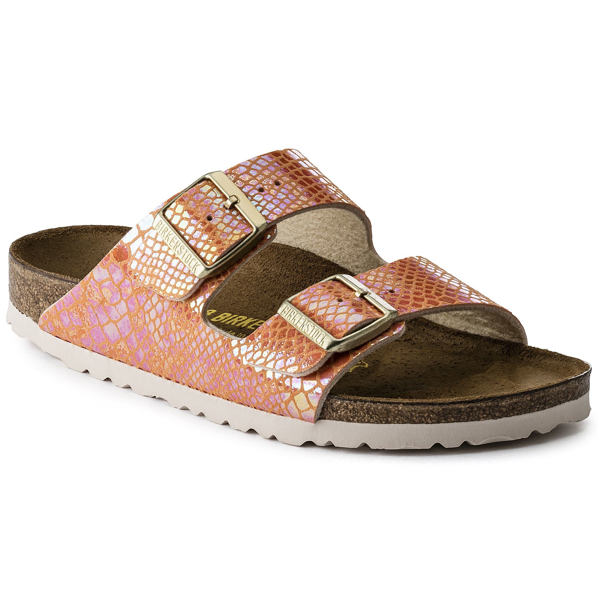 pink snakeskin birkenstocks